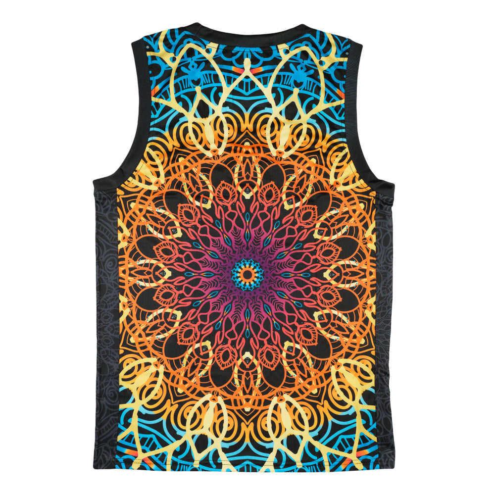 G Sprout Mandala Basketball Jersey Grassroots California