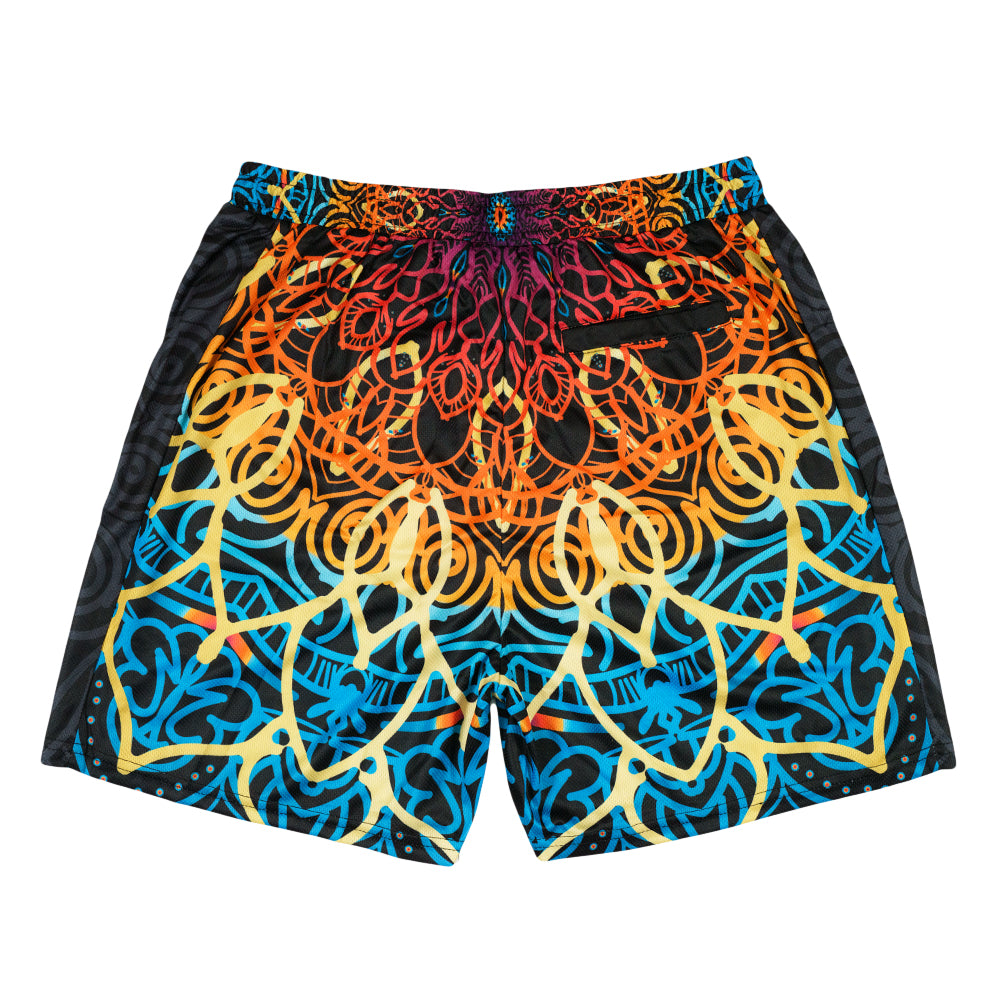 G Sprout Mandala Mesh Shorts Grassroots California