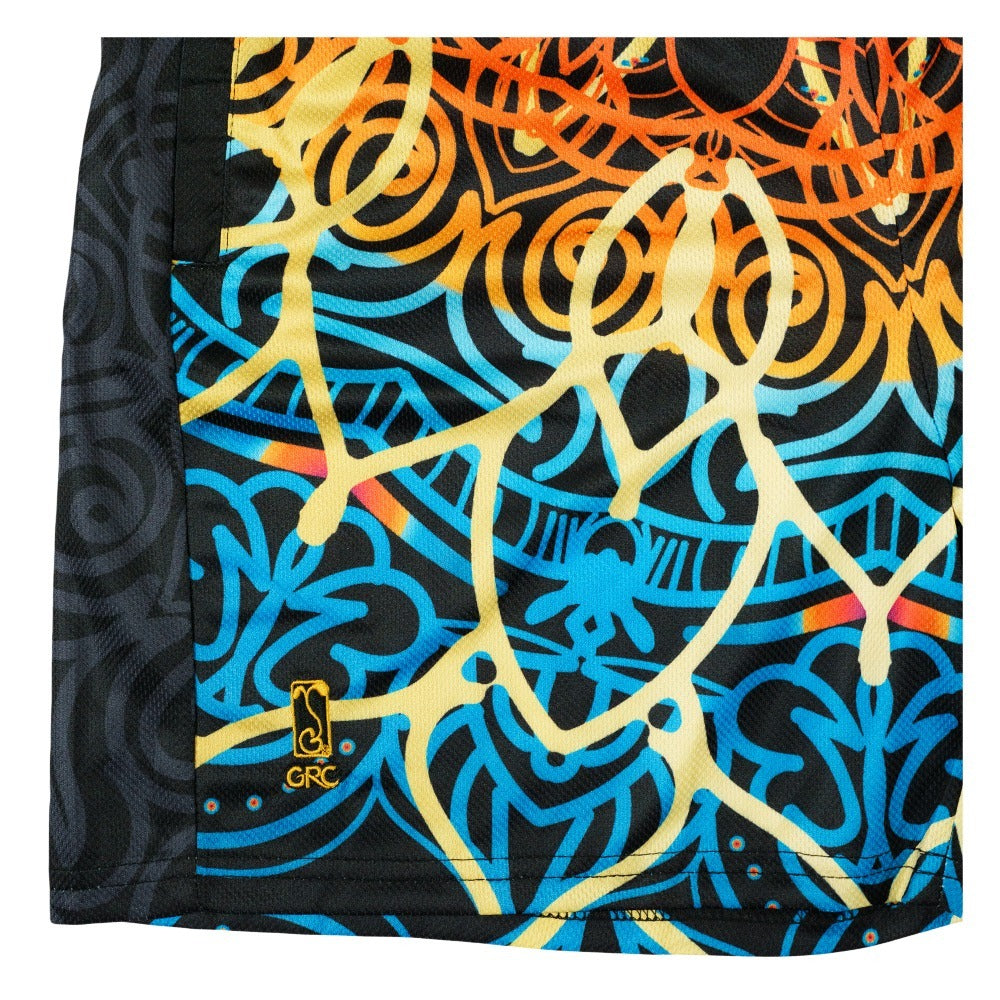 G Sprout Mandala Mesh Shorts Grassroots California