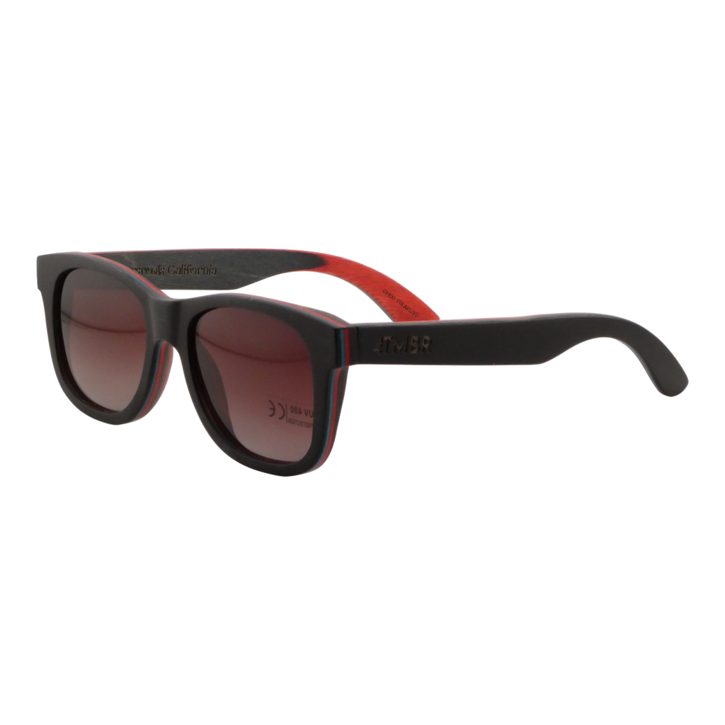 TMBR The Traveler Black Sunglasses Grassroots California