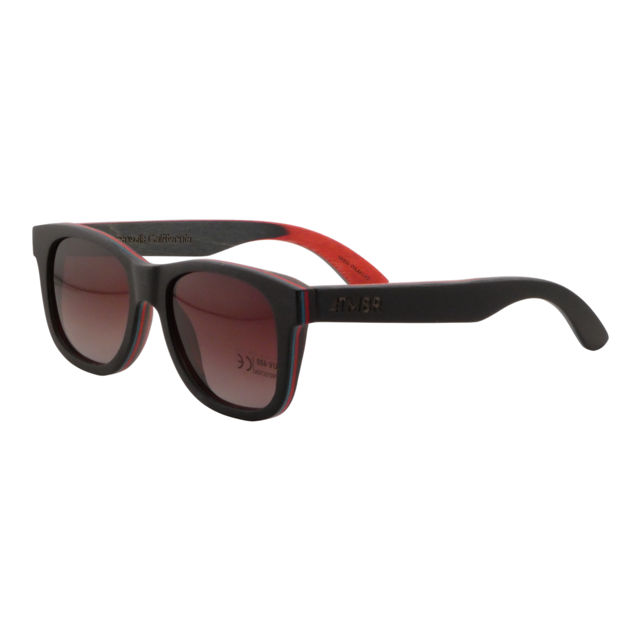 TMBR The Traveler Black Sunglasses Grassroots California