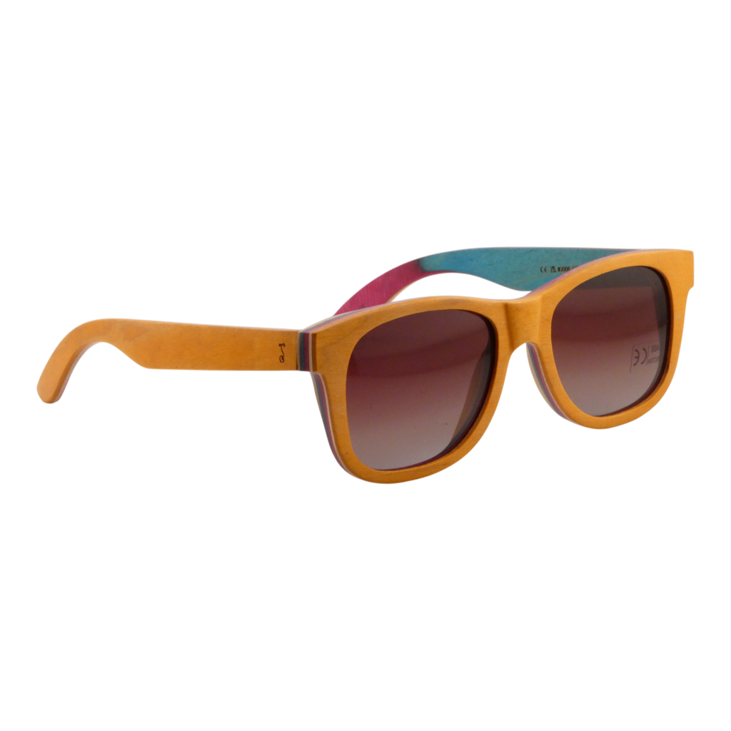 TMBR The Traveler Golden Sunglasses Grassroots California