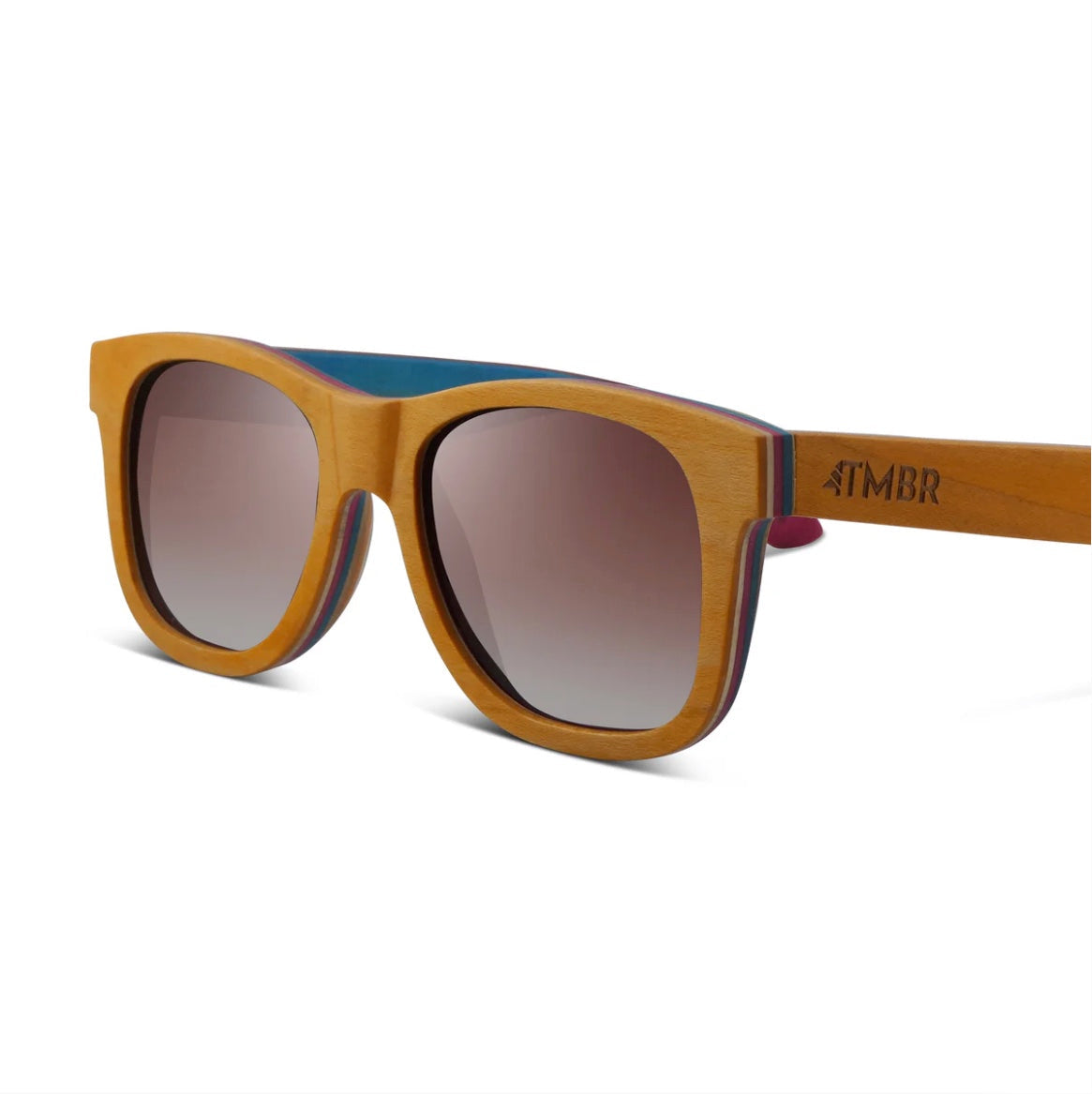TMBR The Traveler Golden Sunglasses Grassroots California