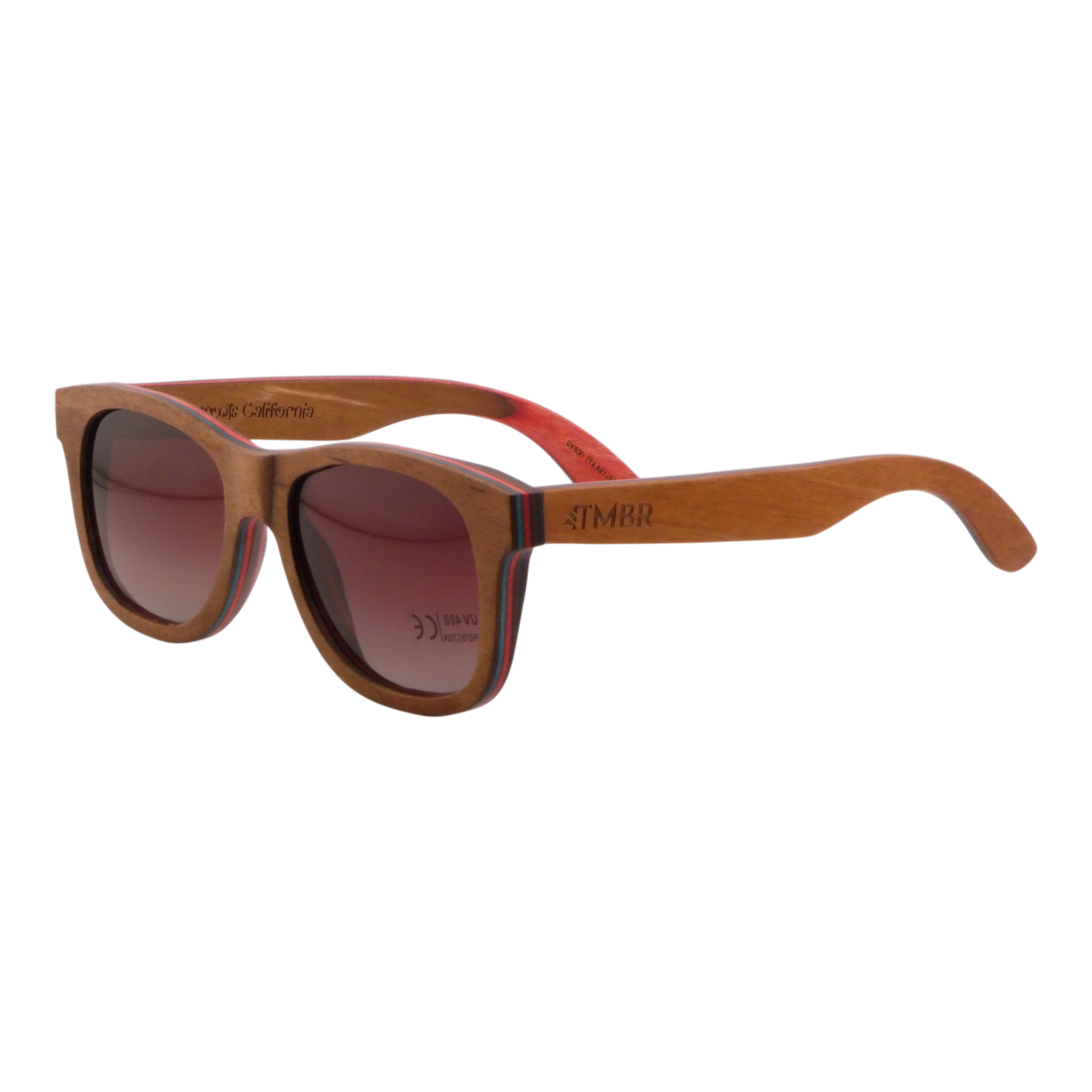 TMBR The Traveler Natural Sunglasses Grassroots California