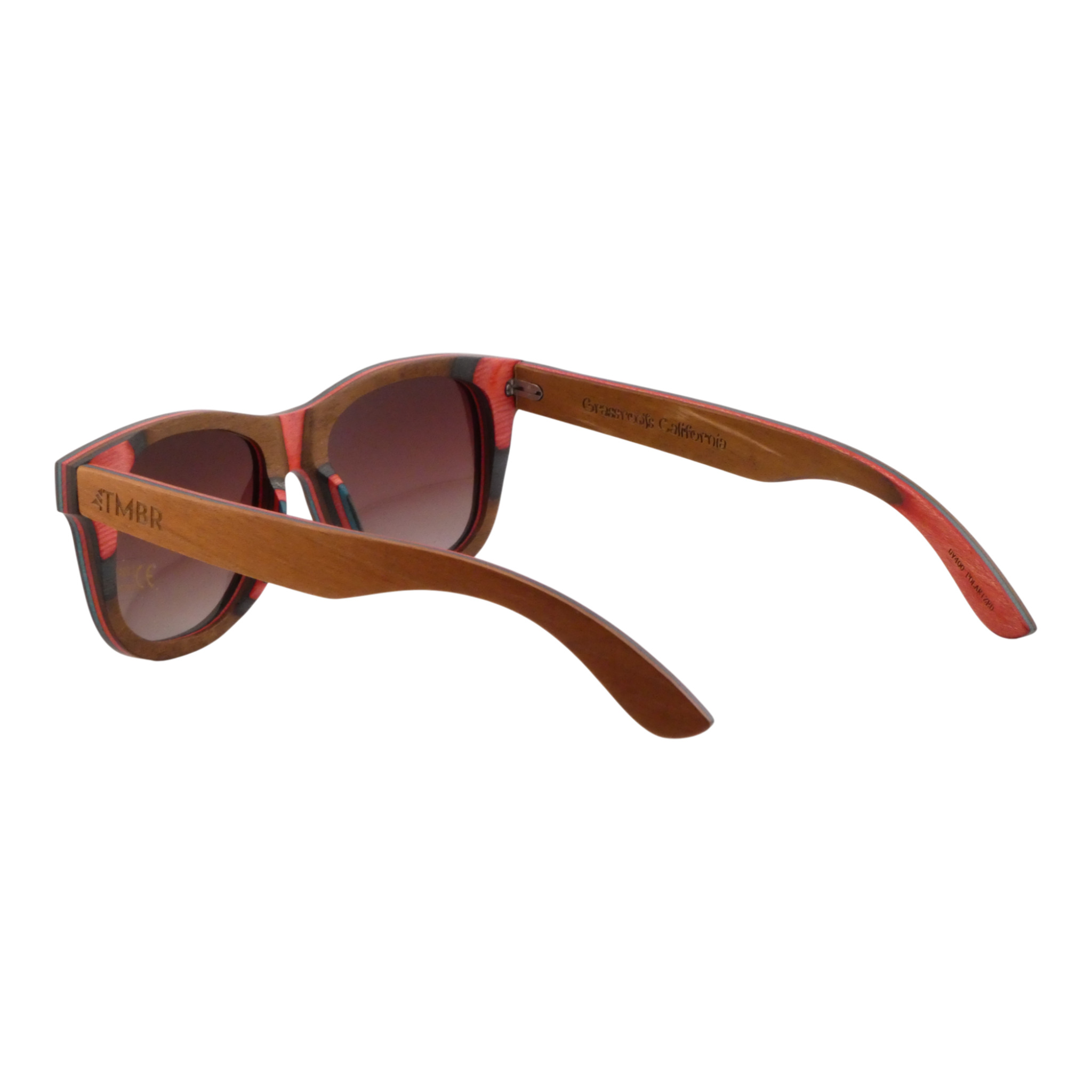 TMBR The Traveler Natural Sunglasses Grassroots California