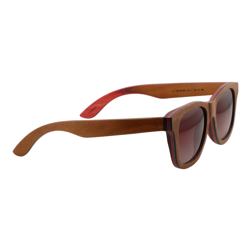 TMBR The Traveler Natural Sunglasses Grassroots California