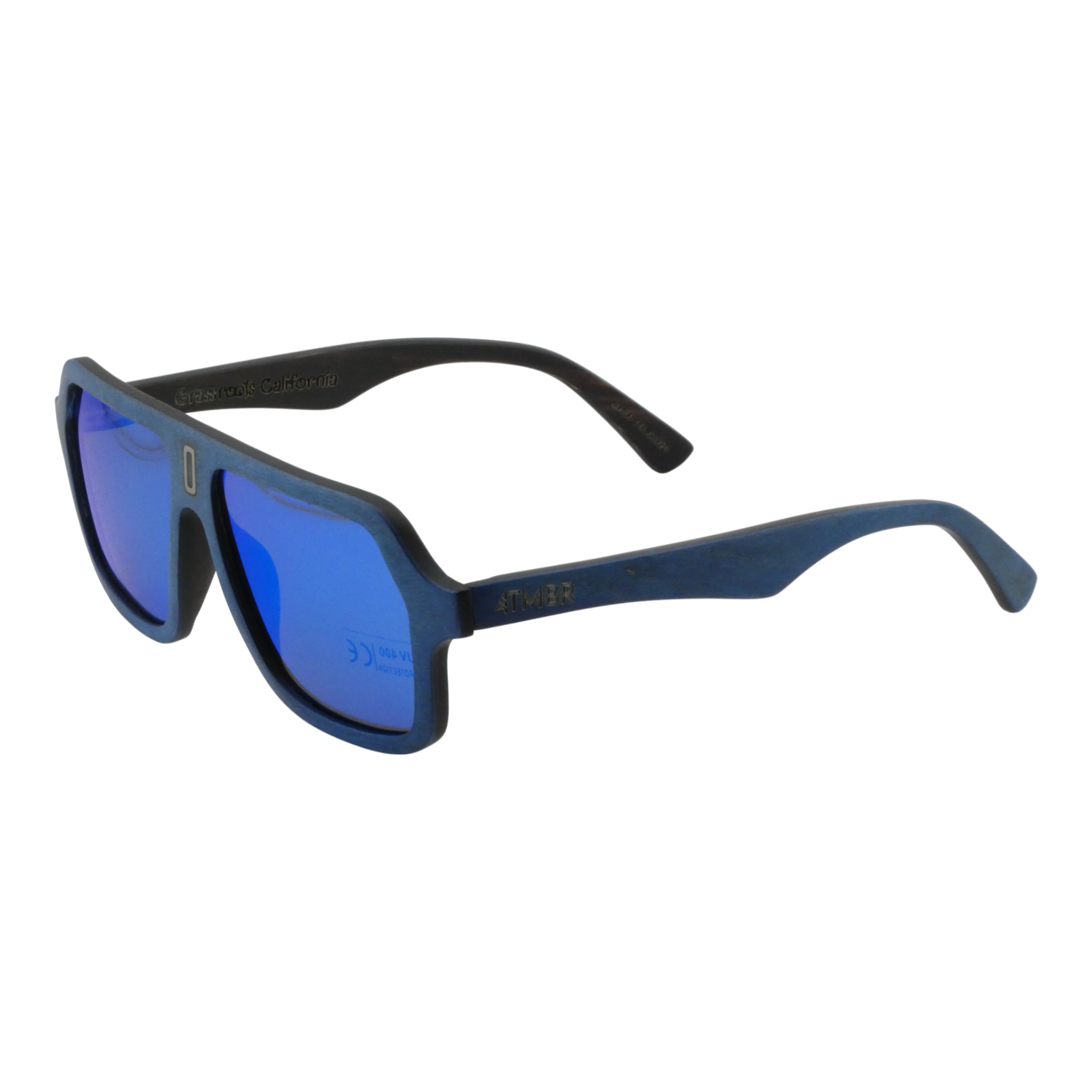 TMBR Disco Blue Sunglasses Grassroots California