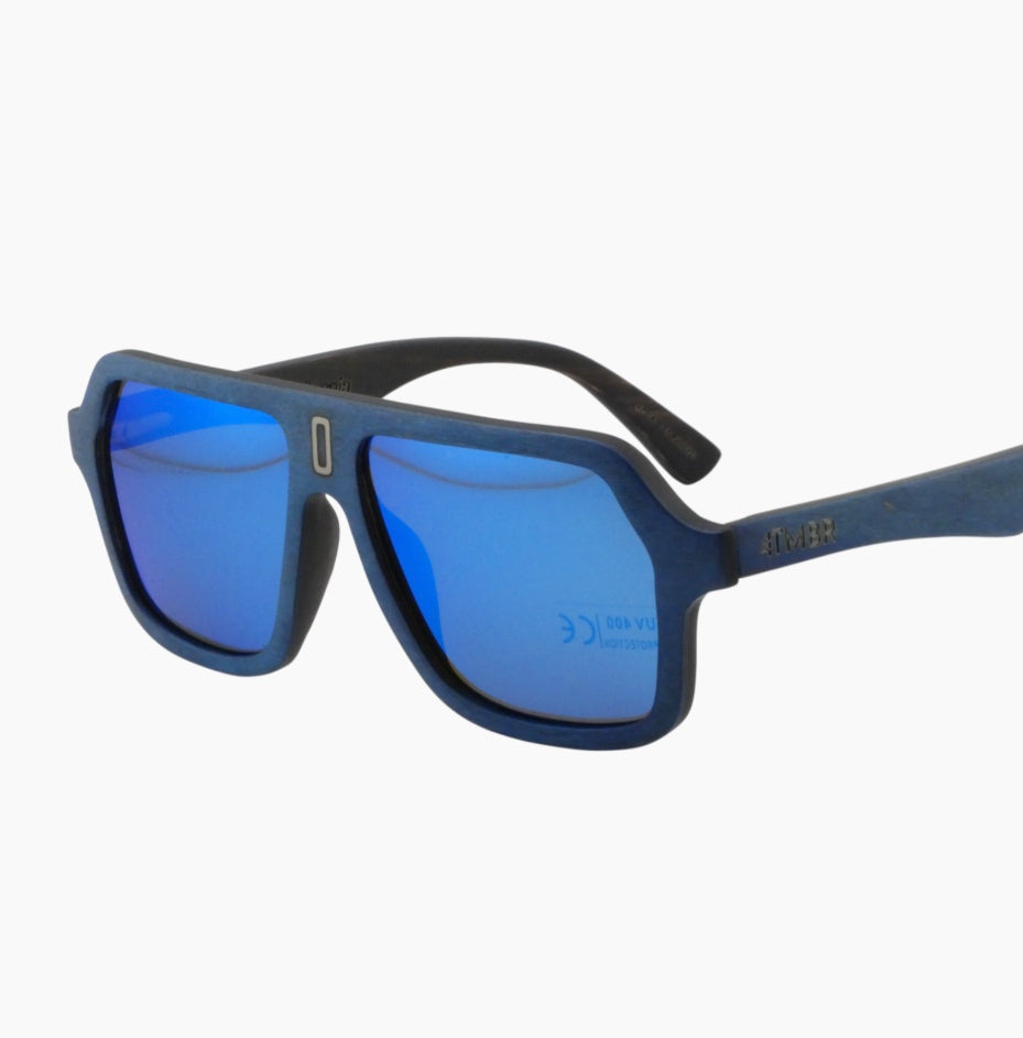 TMBR Disco Blue Sunglasses Grassroots California