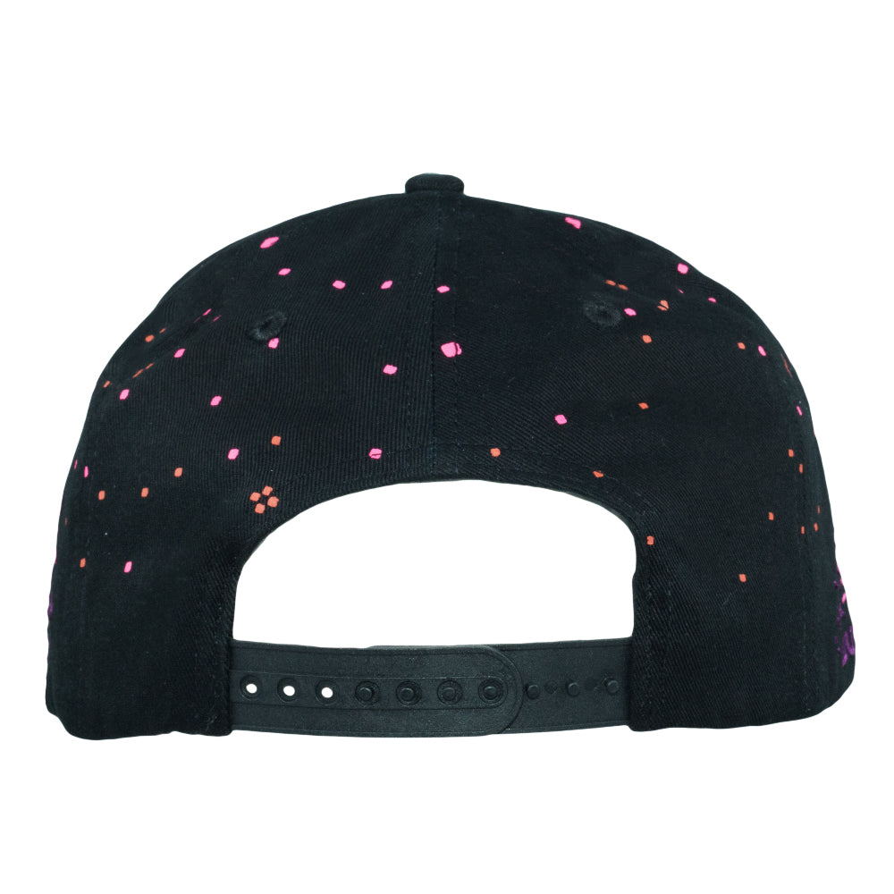 Mugwort Hummingbird Black Snapback Hat Grassroots California