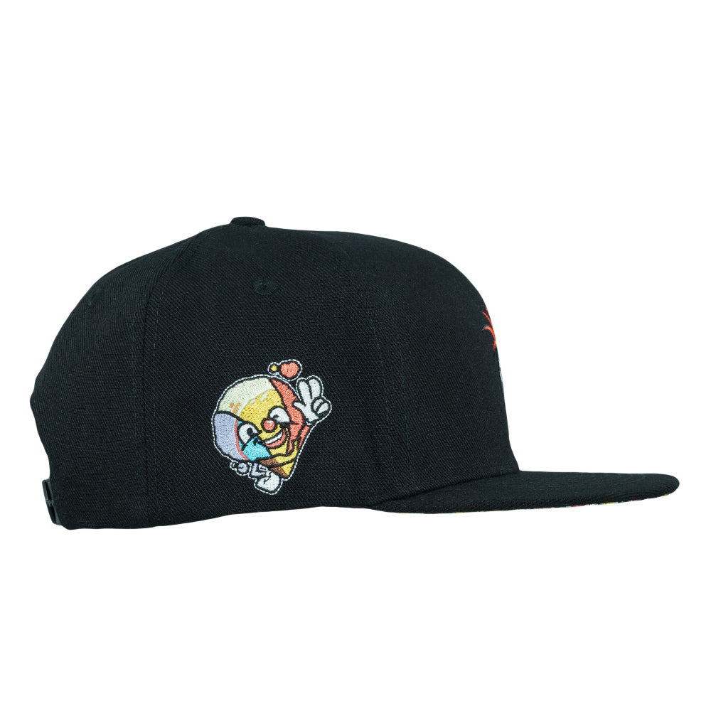Greg Lutzka Pineapple Bomb Black Snapback Hat Grassroots California