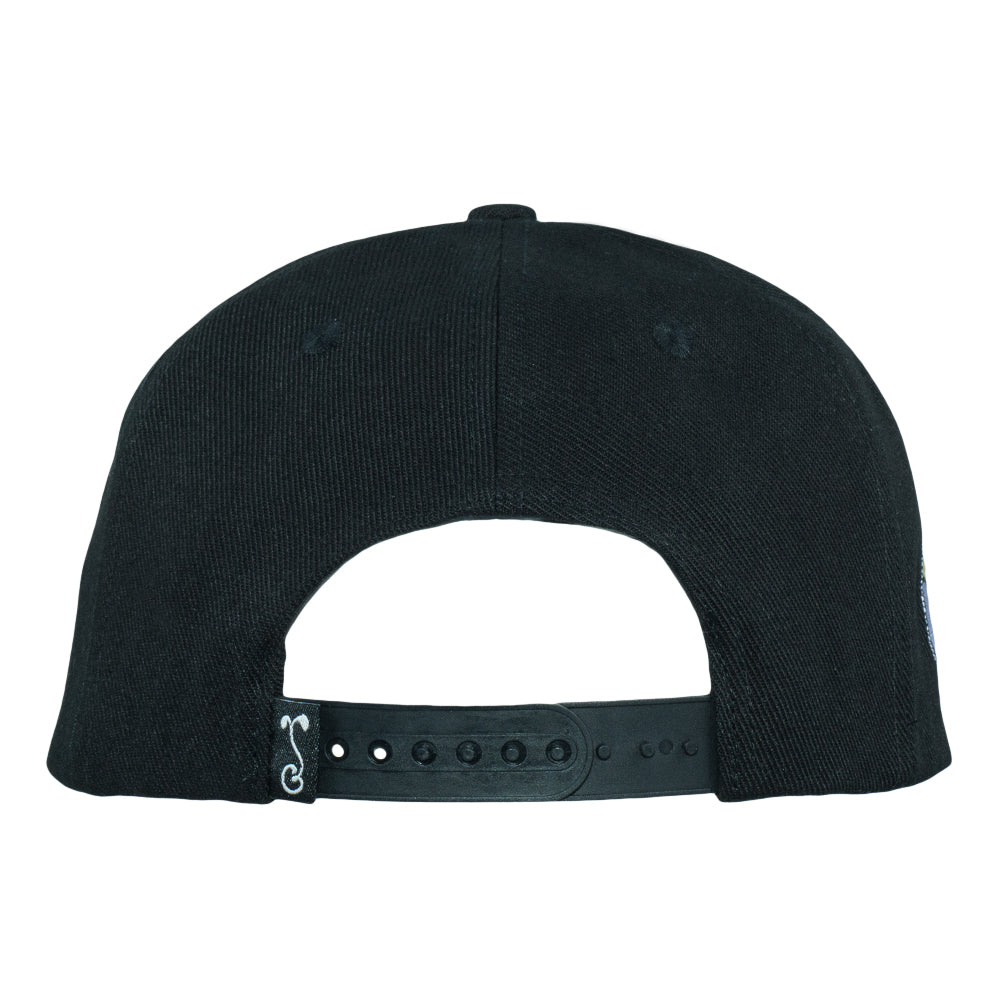 Greg Lutzka Pineapple Bomb Black Snapback Hat Grassroots California
