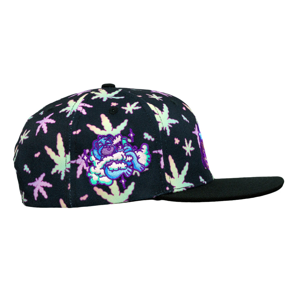 Homies In Dreamland Black Snapback Hat Grassroots California