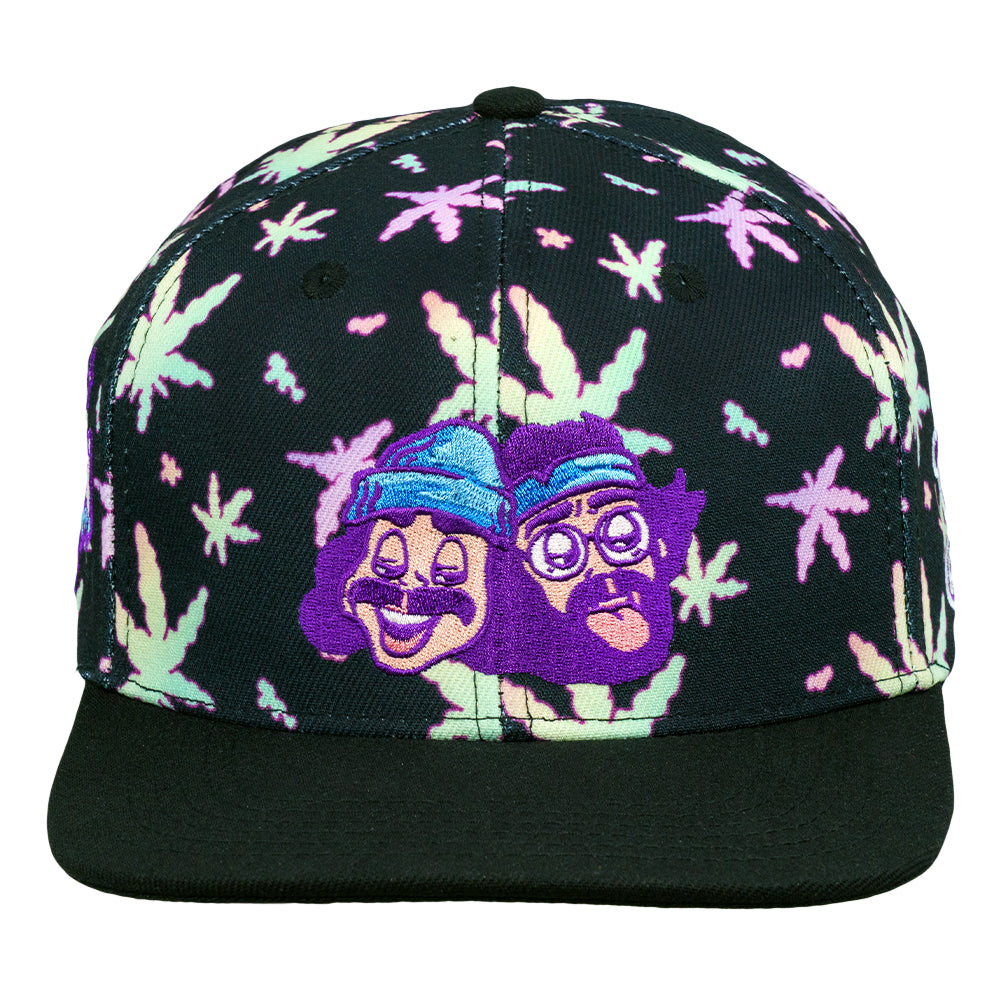 Homies In Dreamland Black Snapback Hat Grassroots California