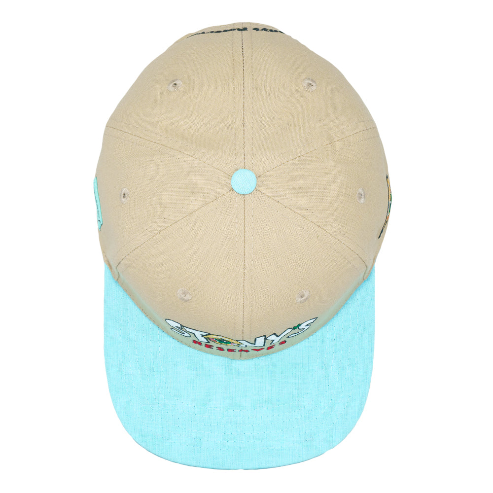 Stonys Reserves Biege Snapback Hat Grassroots California
