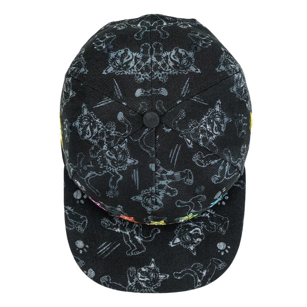 Vincent Gordon Dead Cats Black Snapback Hat Grassroots California