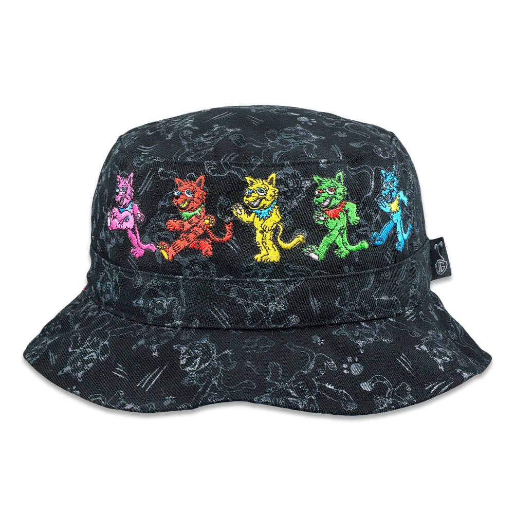 Vincent Gordon Dead Cats Reversible Bucket Hat Grassroots California