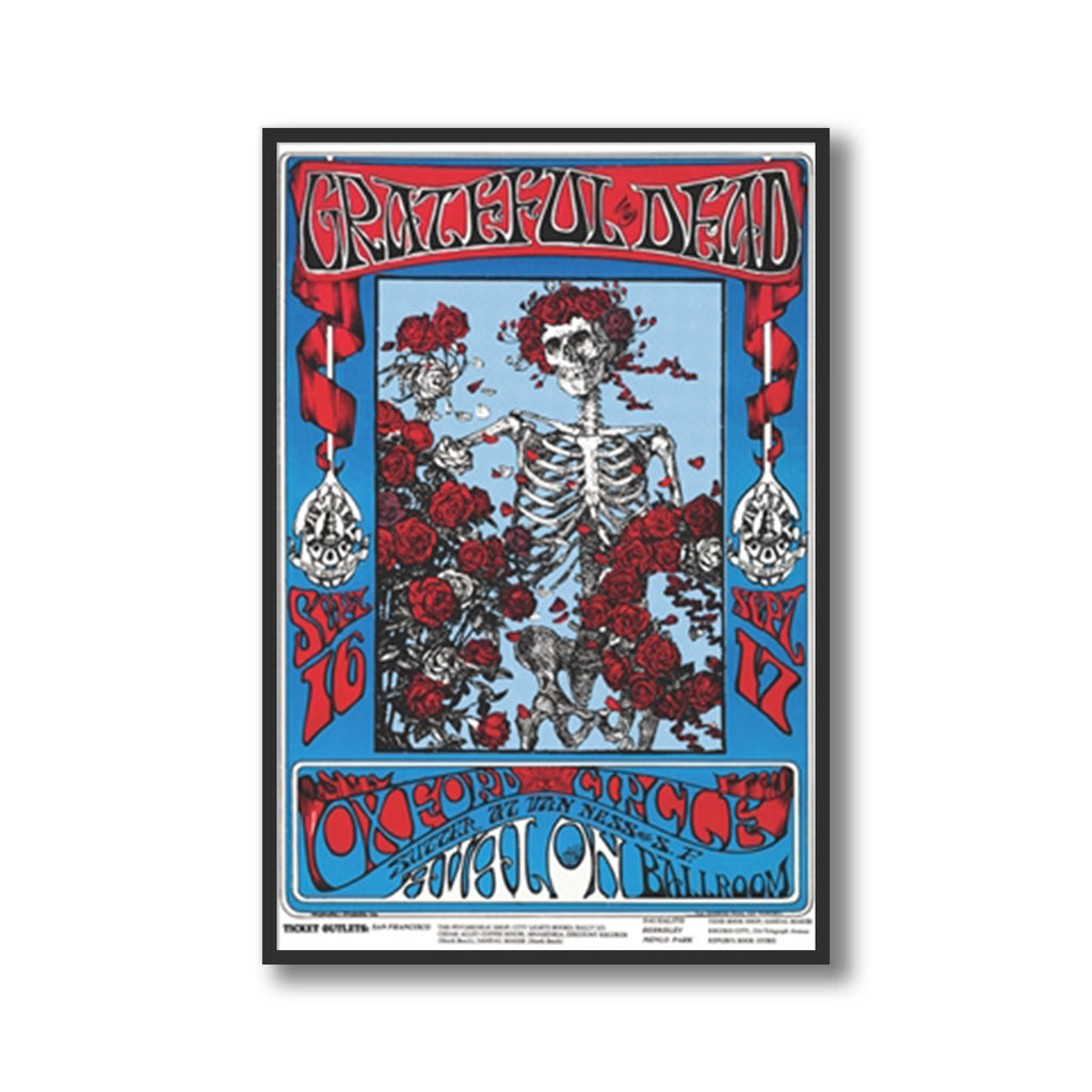 Grateful Dead Avalon Ballroom 1966 Harvest Art Gallery