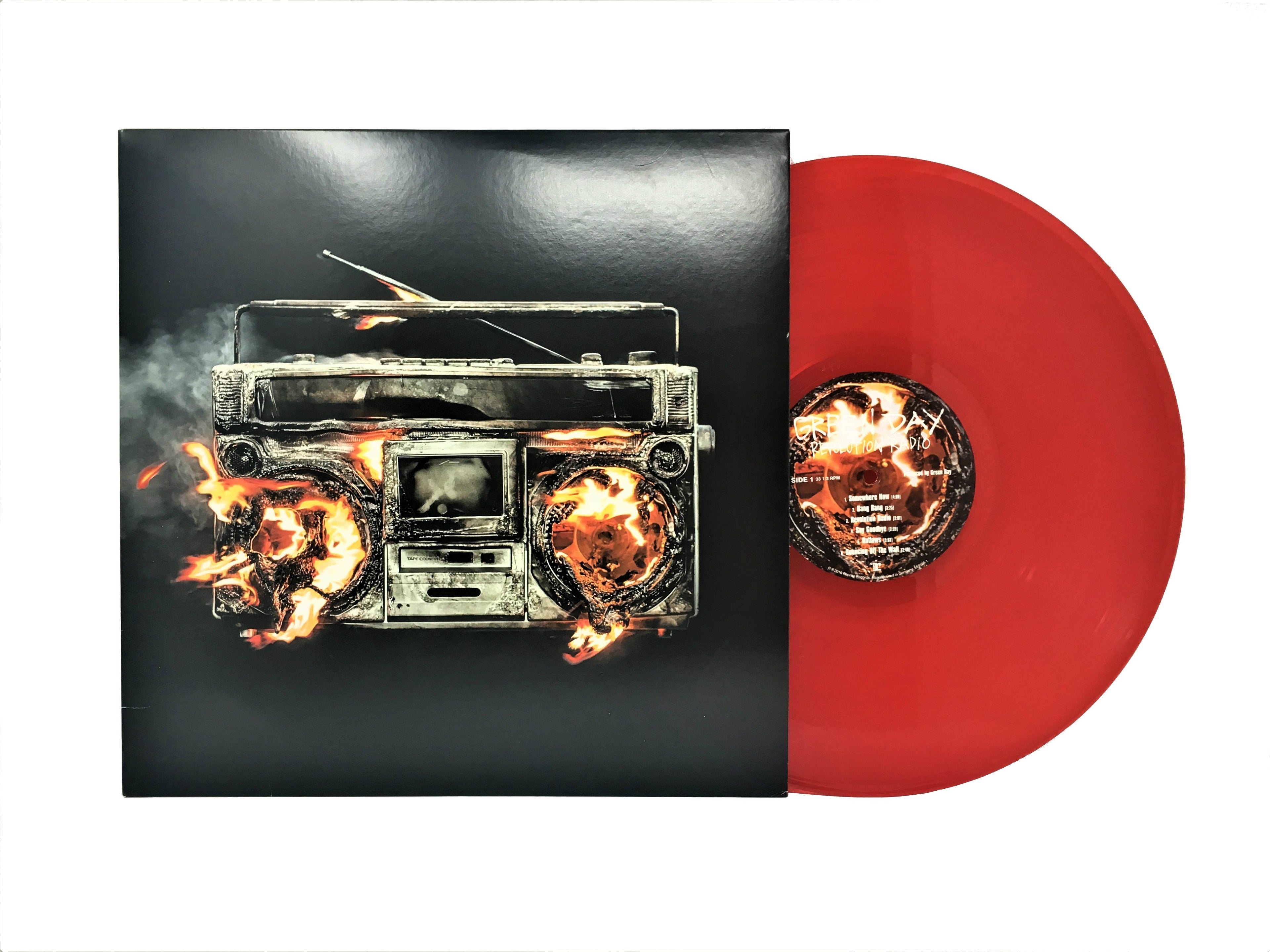 Green Day - Revolution Radio (Limited Edition Red Colored Vinyl) Pale Blue Dot Records