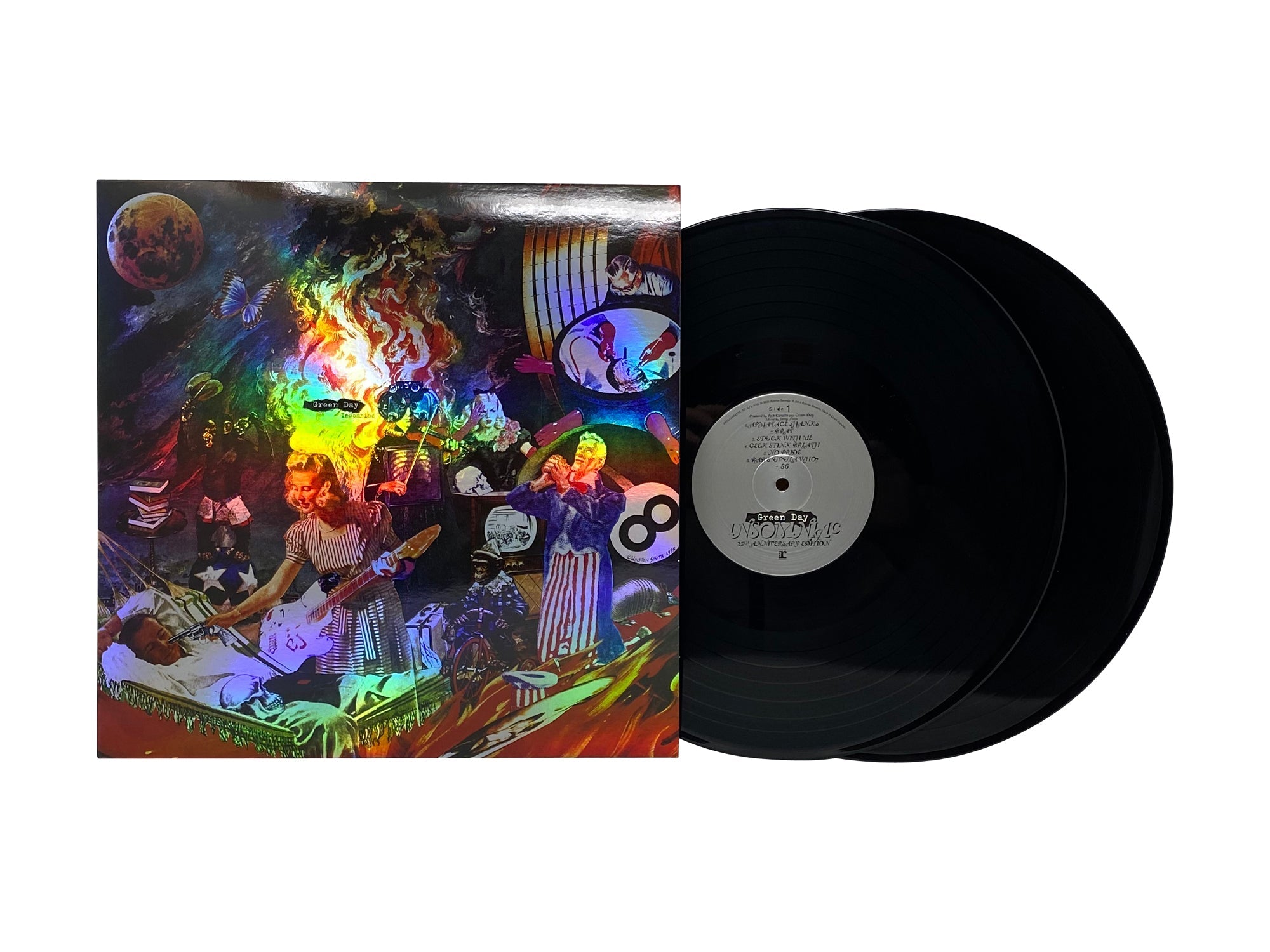 Green Day - Insomniac (25th Anniversary Edition w/ Holographic Cover) Pale Blue Dot Records