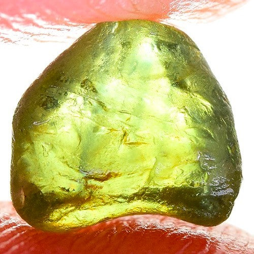 Sapphire Green Rough Facet Madagascar Raw 2ct rocksolidfossils