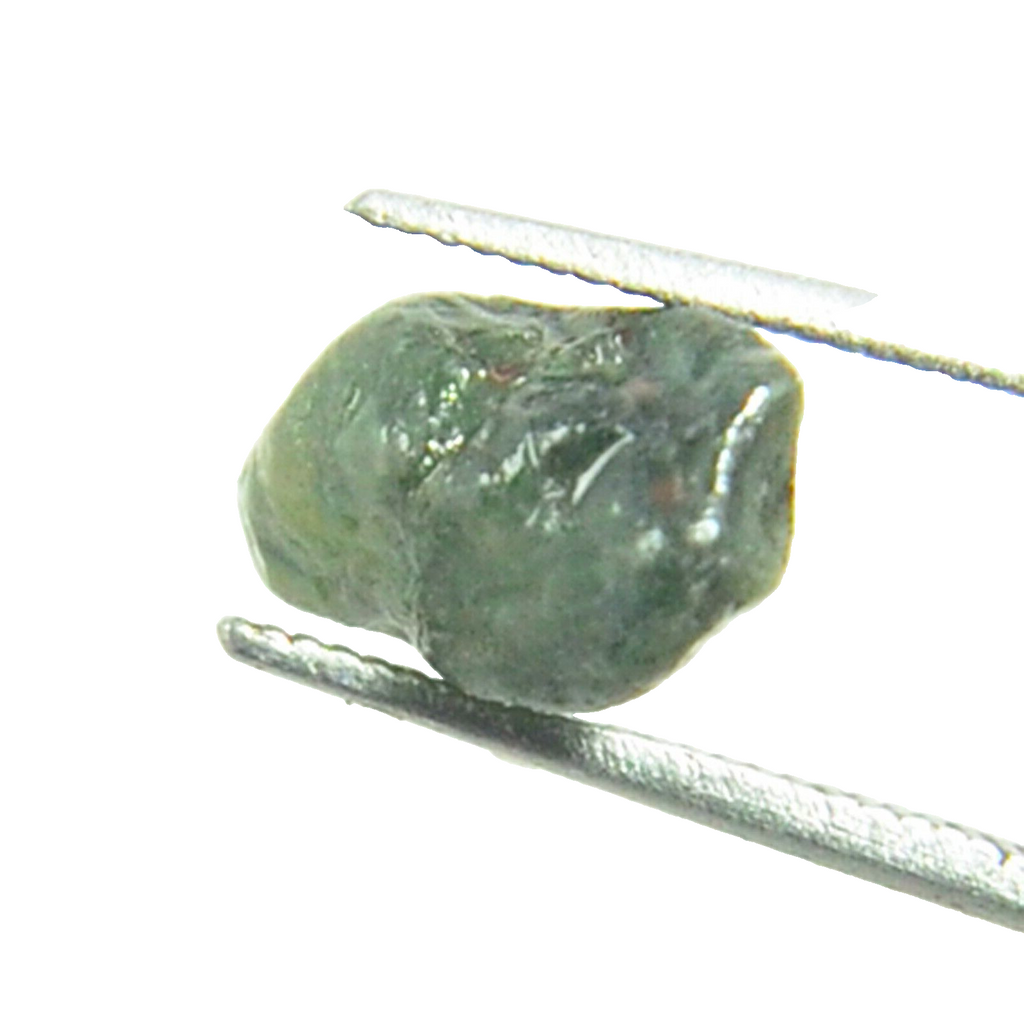 Sapphire Green Rough Facet Madagascar Raw 2ct rocksolidfossils