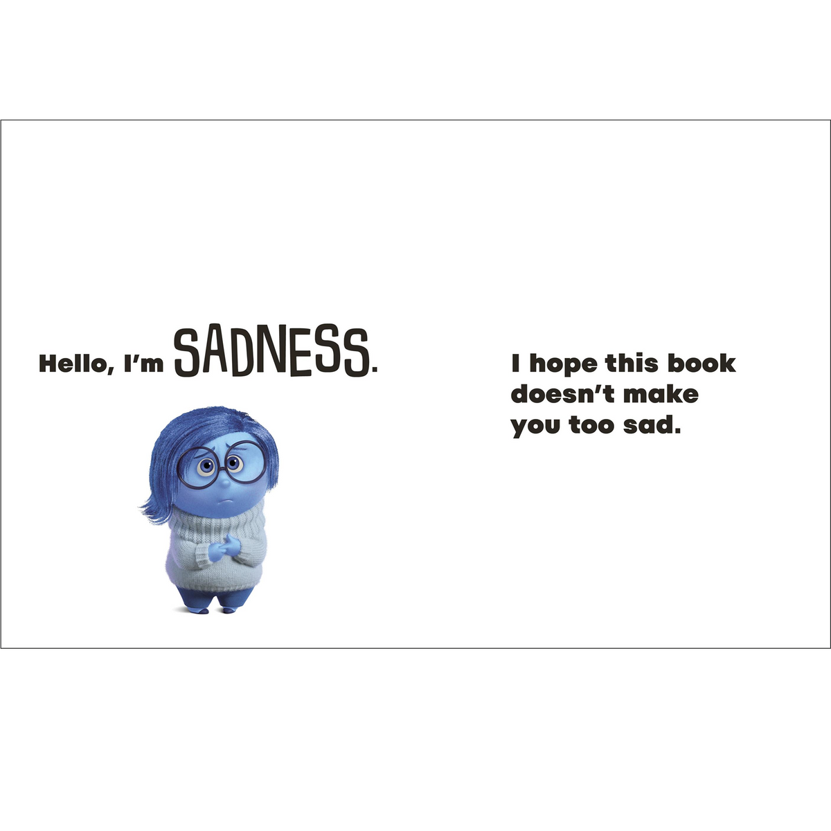 Disney Inside Out 2 Hello, Im Sadness A Kids Co.