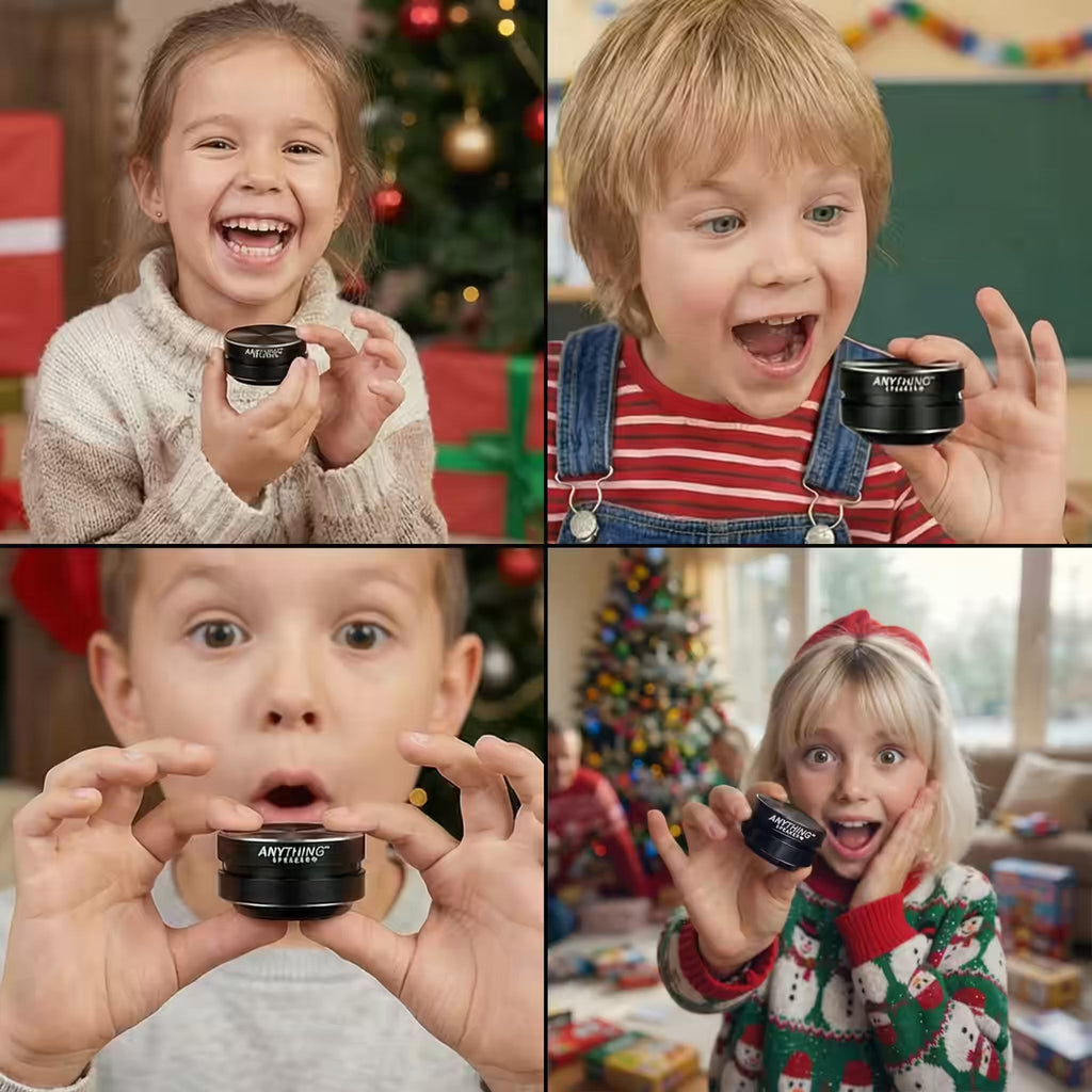 Turn Anything Into A Speaker! Bluetooth, Portable, Vibration-Powered Sound Anything Speaker