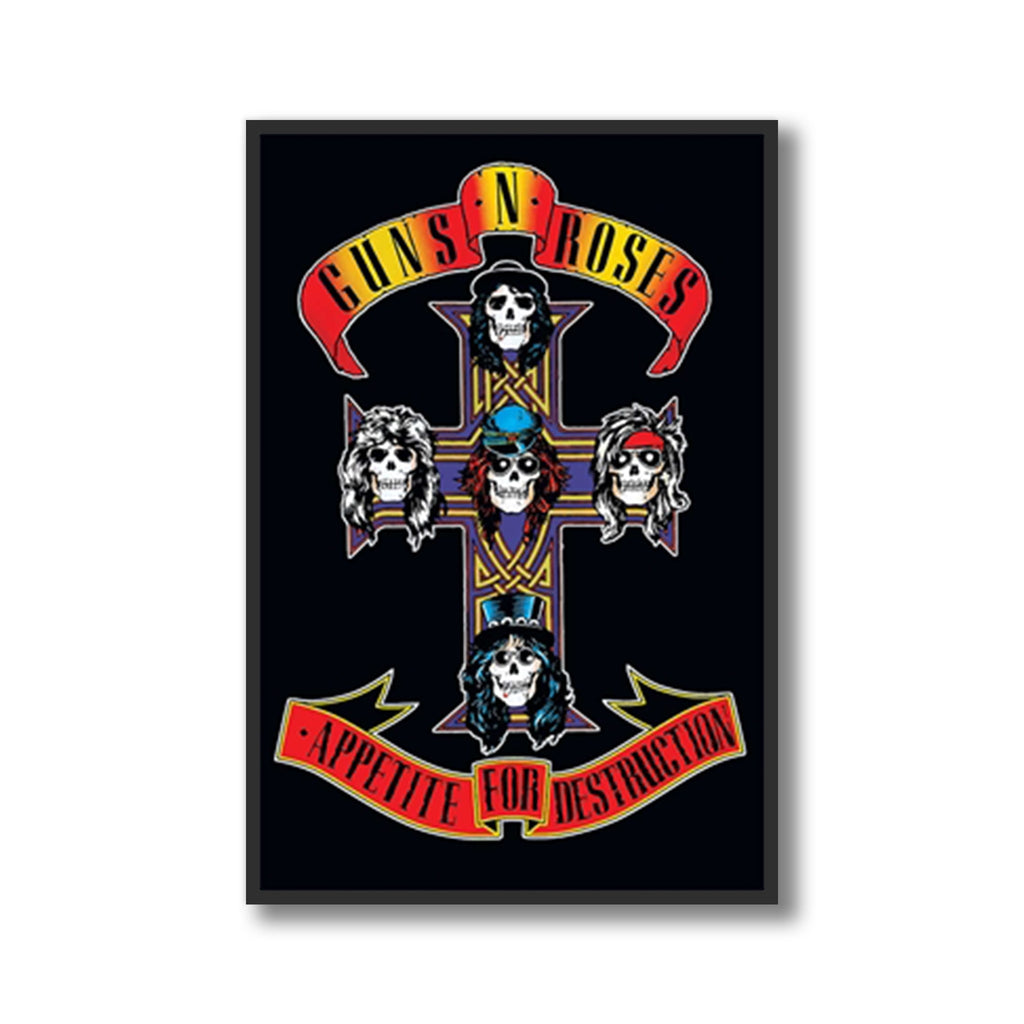 Guns N' Roses Appetite For Destruction Poster Harvest Art Gallery