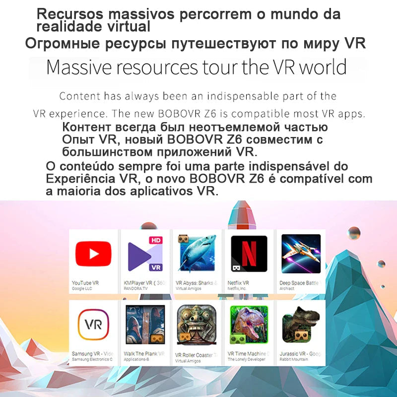 Z6 Casque Helmet 3D VR Glasses Electronics Den