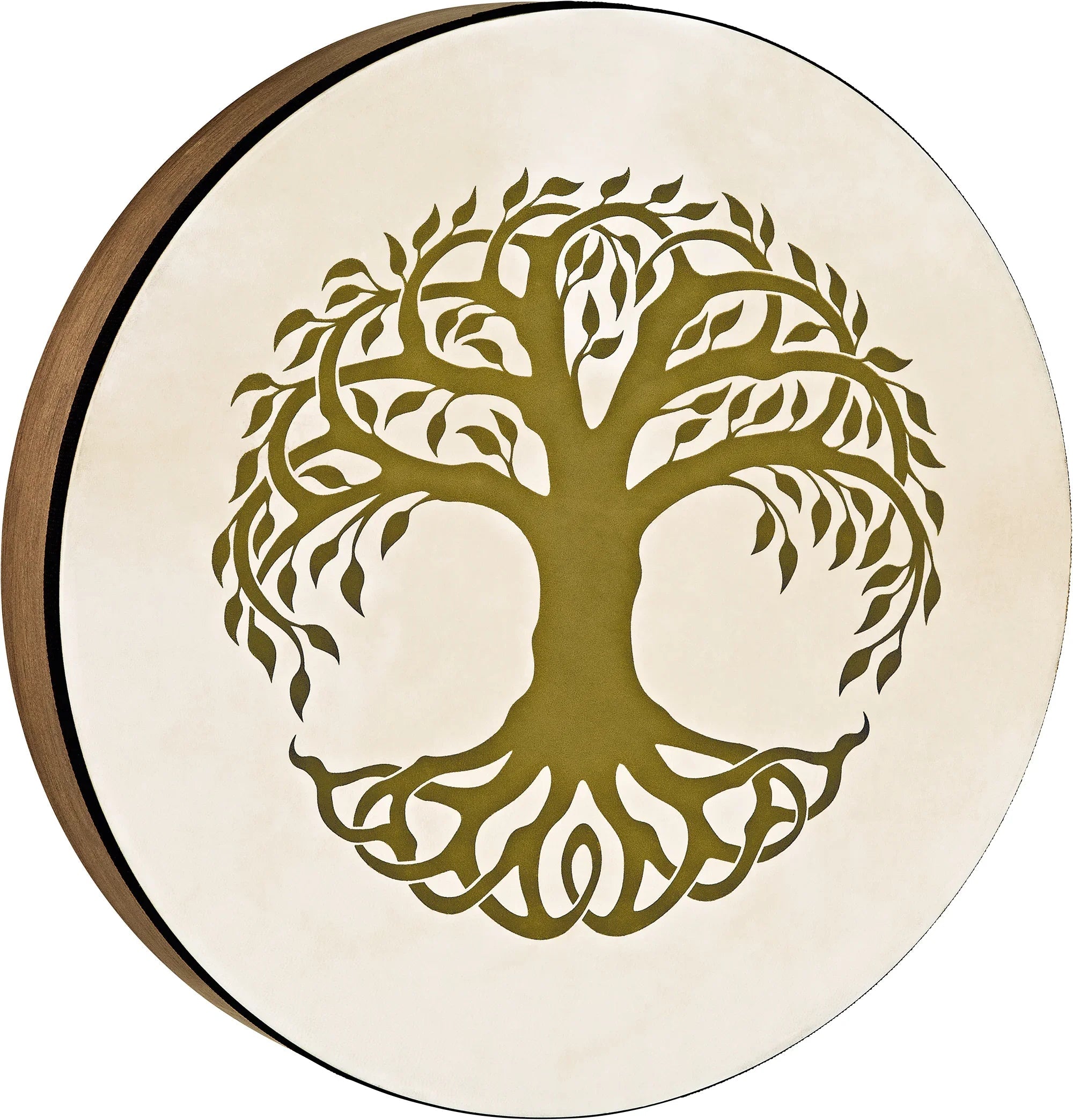 16" Designed Hand Drum, Tree of Life Utah Energy Healing Center