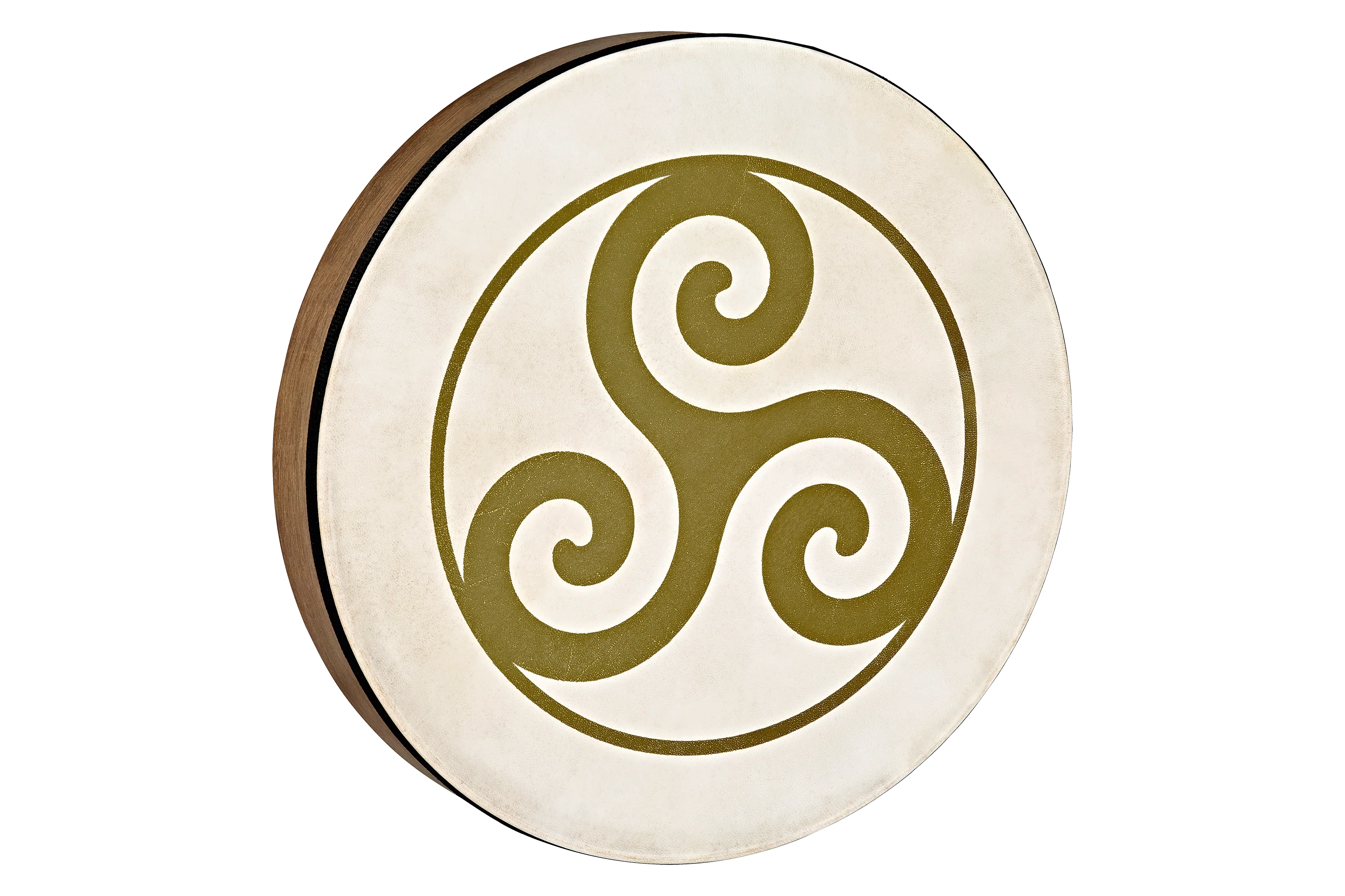 16" Designed Hand Drum, Triskele Utah Energy Healing Center