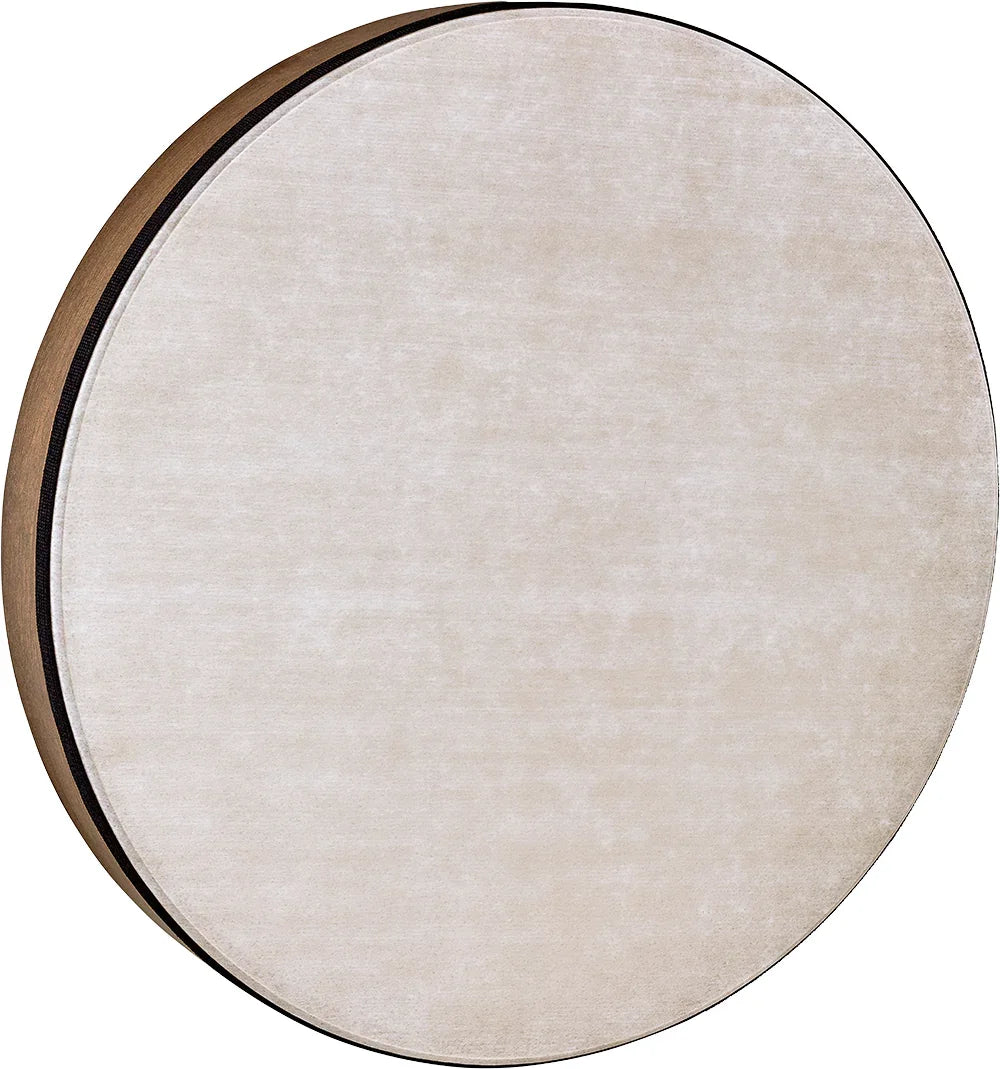 18" Woven Synthetic Head Hand Drum, Walnut Brown Utah Energy Healing Center