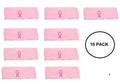 10 Pack Pink Ribbon Sport Headbands The Awareness Company