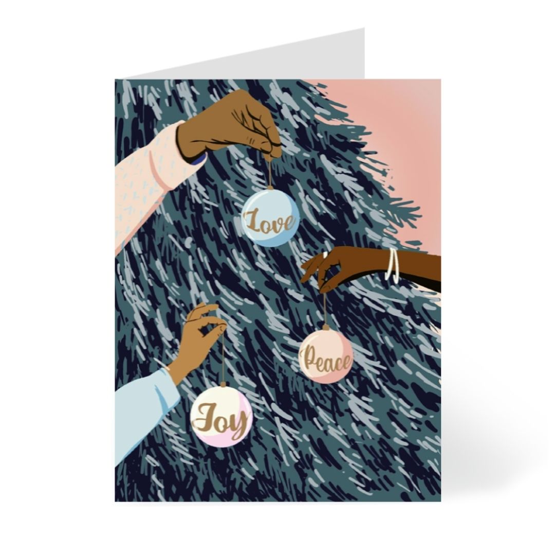Love Peace Joy Tree CheerNotes