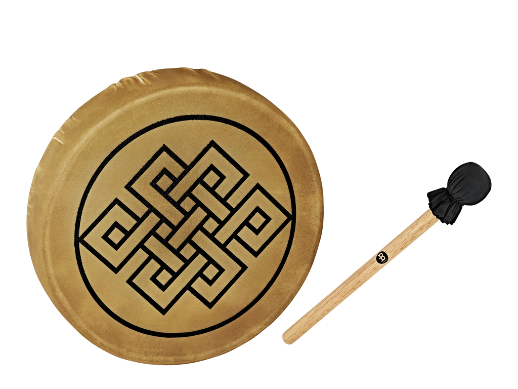 15" Native American-Style Hoop Drum, Endless Knot Utah Energy Healing Center