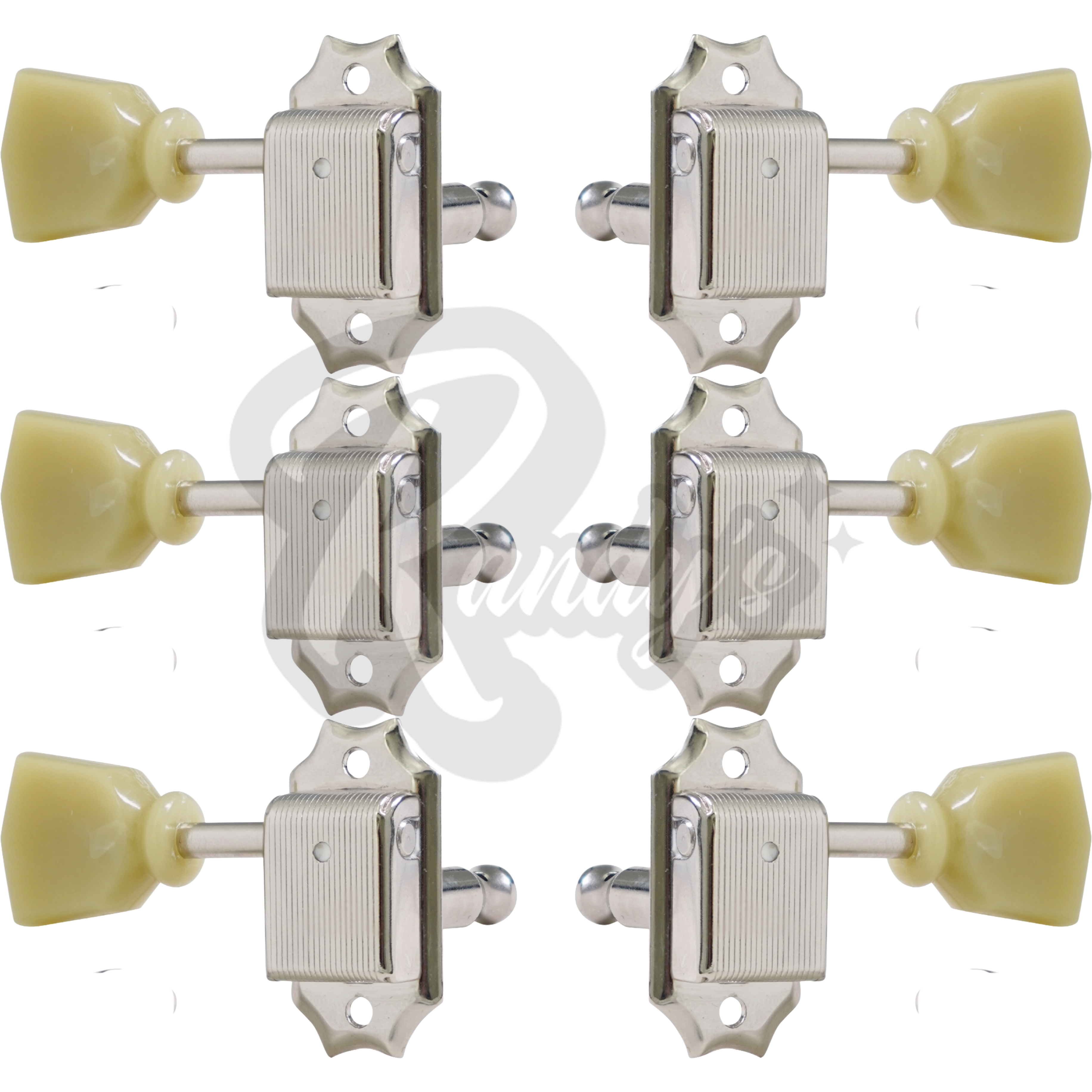 "Vintage Tone Revival" Tuners by Gotoh® w/ Keystone Buttons (Tall Posts) - Fits Gibson® Randy's LLC