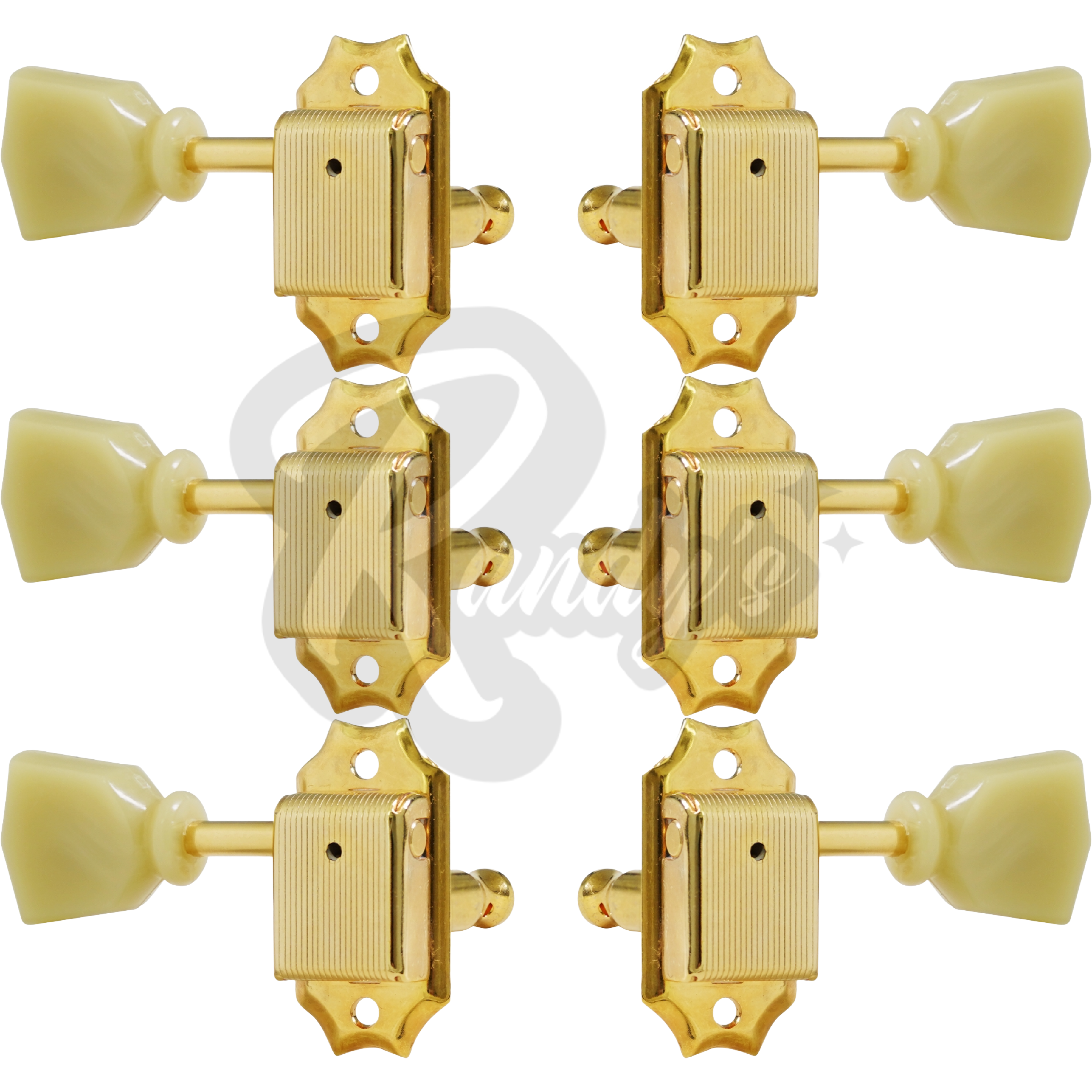 "Vintage Tone Revival" Tuners by Gotoh® w/ Keystone Buttons (Tall Posts) - Fits Gibson® Randy's LLC