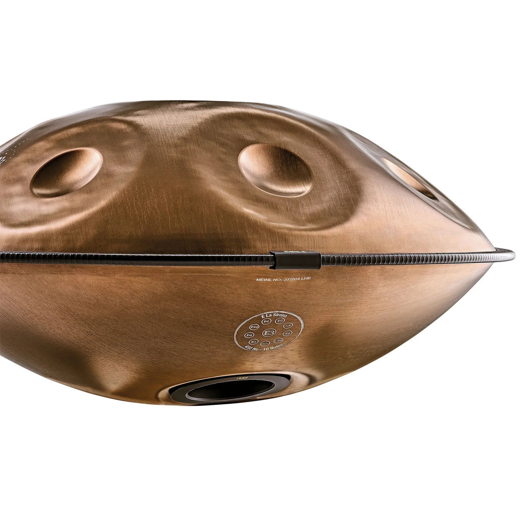 Sensory Handpan, E La Sirena, 10 Notes, Vintage Copper, Engraved Design Utah Energy Healing Center