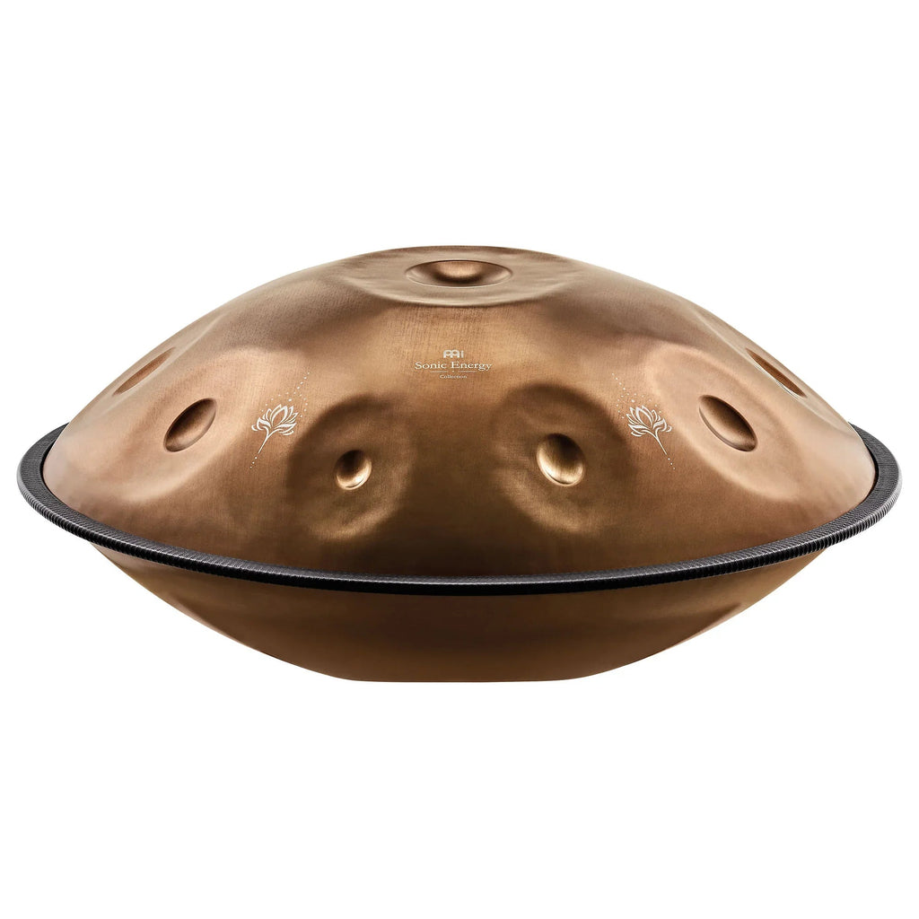 Sensory Handpan, E La Sirena, 10 Notes, Vintage Copper, Engraved Design Utah Energy Healing Center