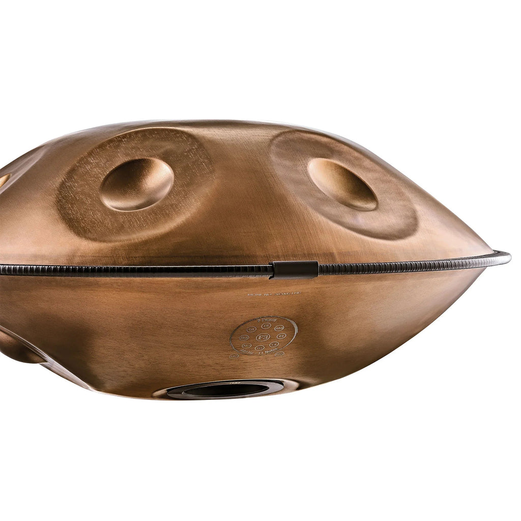 Sensory Handpan, F Pygmy, 11 Notes, Vintage Copper Utah Energy Healing Center