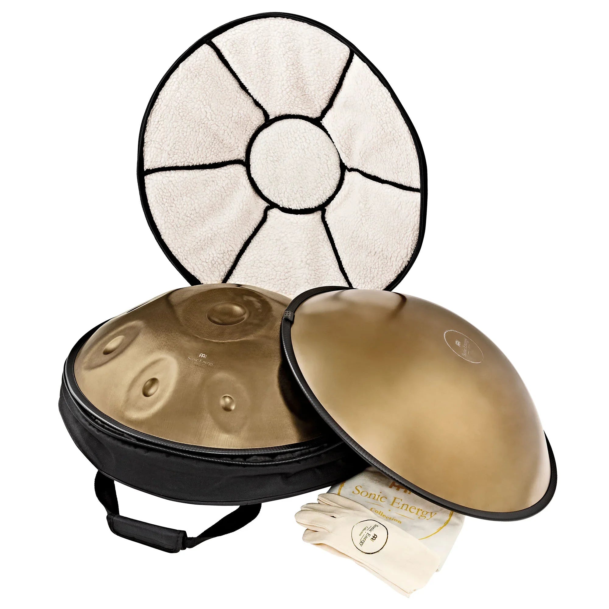 Sensory Handpan, D Kurd, 9 Notes, Vintage Gold Utah Energy Healing Center