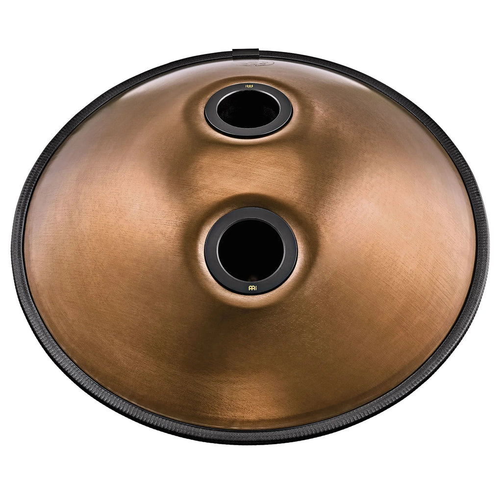 Sensory Handpan, BB2 Amara, 9 Notes, Vintage Copper, Engraved Design Utah Energy Healing Center