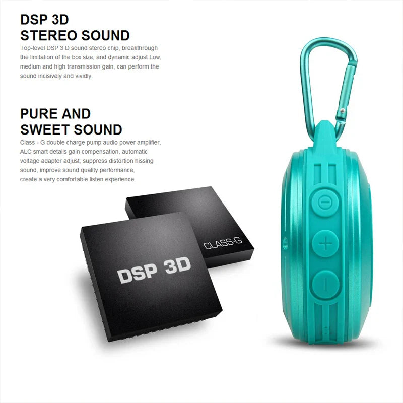 F10 Outdoor Wireless Bluetooth Stereo Portable Speaker Electronics Den