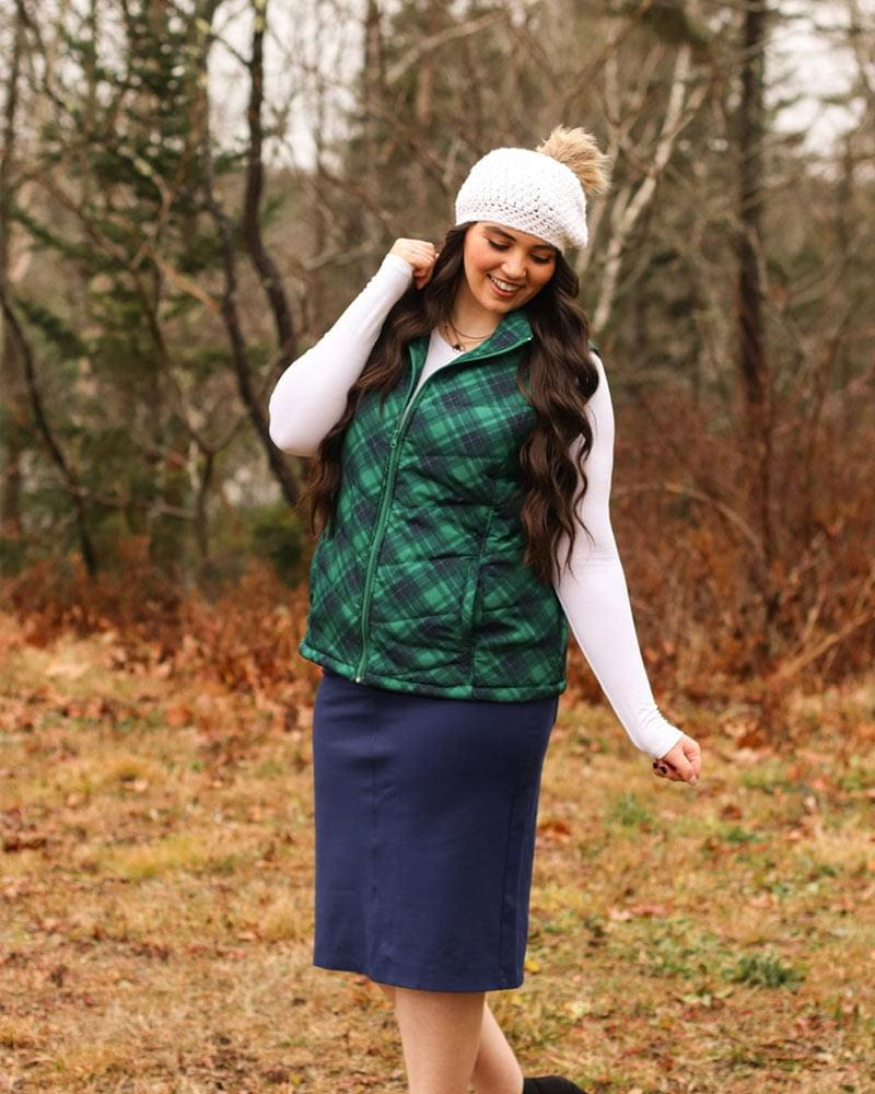 Crew Neck Long Sleeve Halftee HALFTEE Layering Fashions