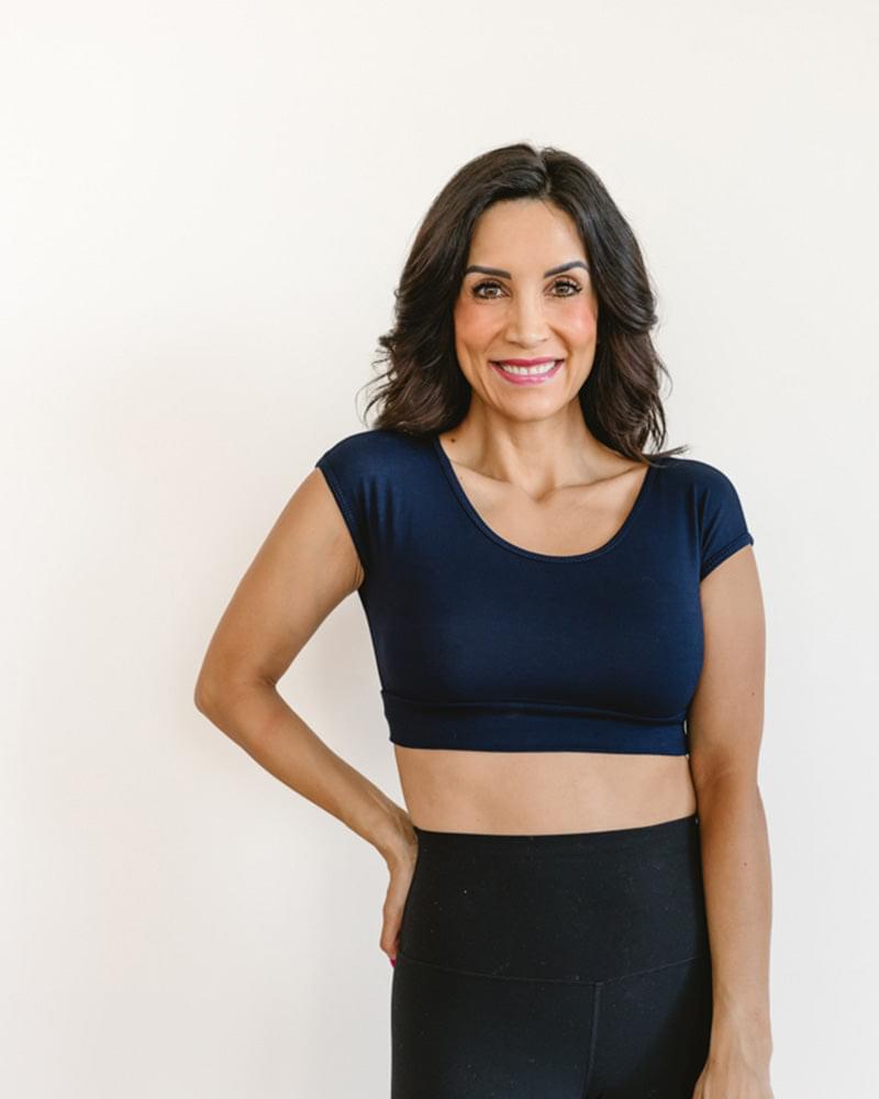 Classic Basic Cap Sleeve HALFTEE Layering Fashions