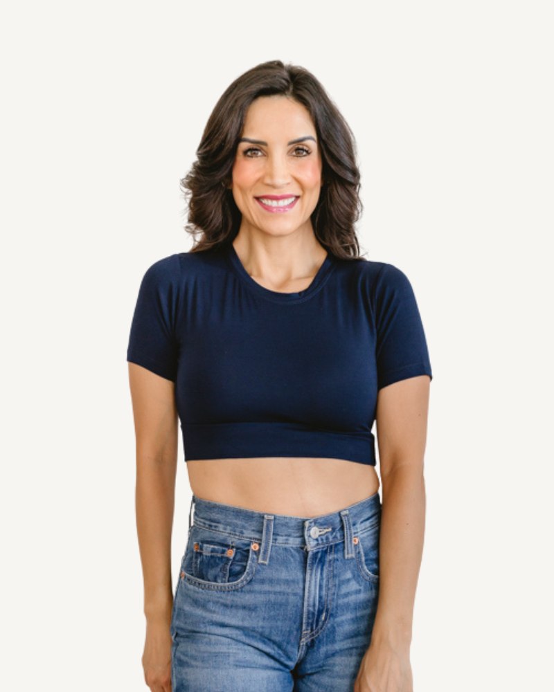 Crew Neck Boyfriend Halftee HALFTEE Layering Fashions