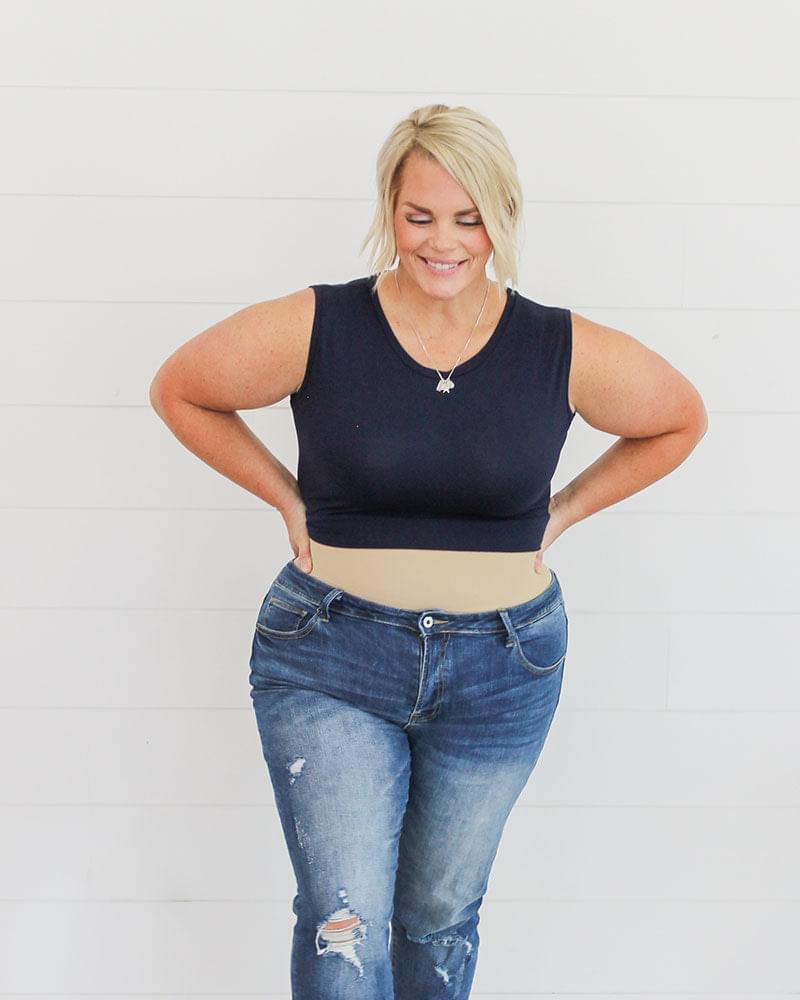 Crew Neck Tank Halftee HALFTEE Layering Fashions