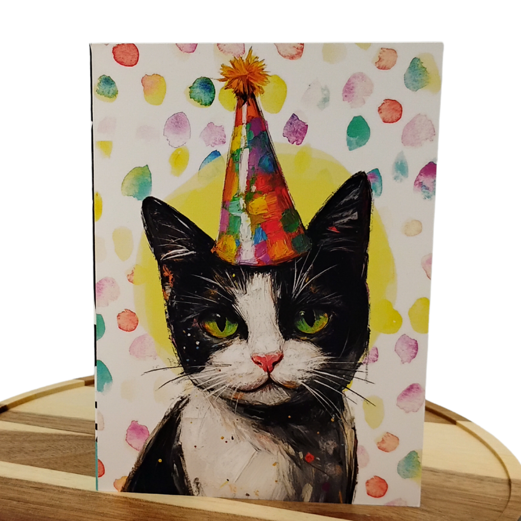 Happy Birthday Card for Cat Lovers Black Magic Social Club