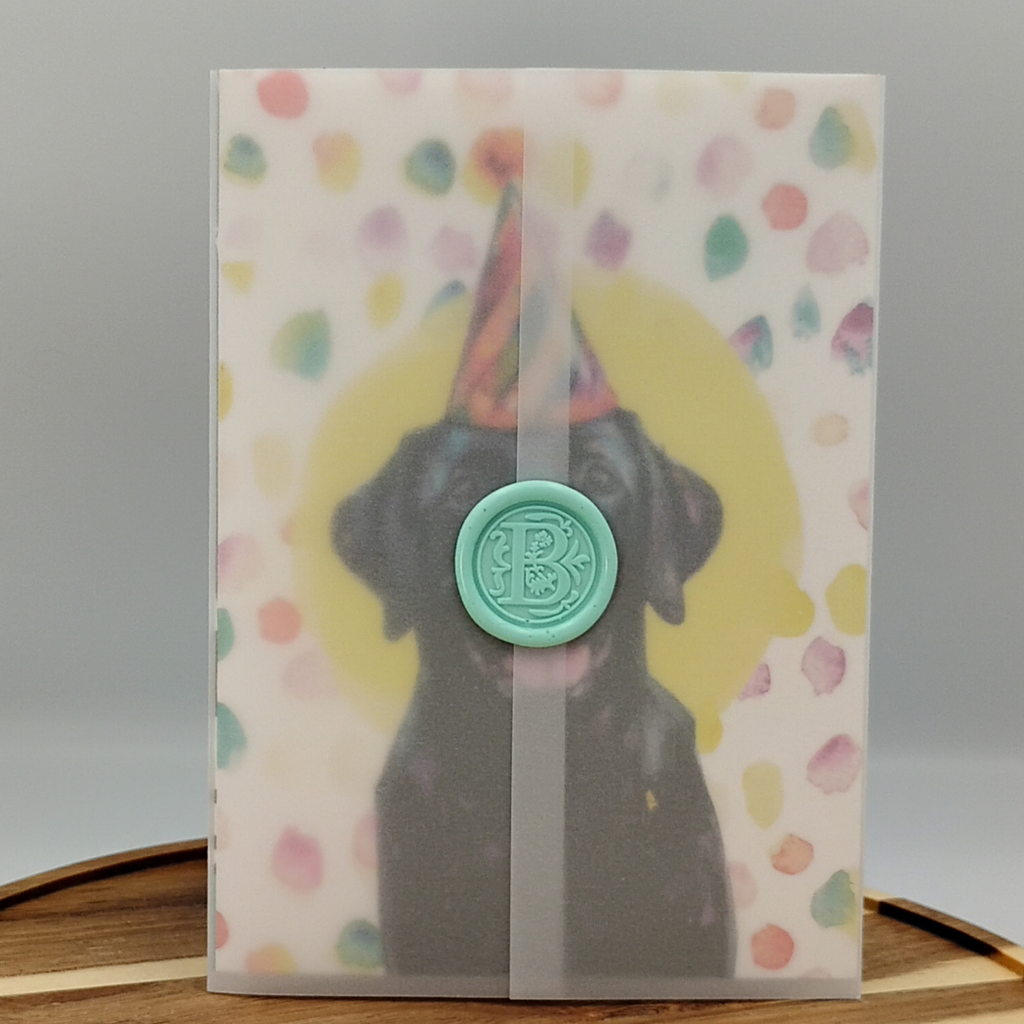 Happy Birthday Card for Dog Lovers Black Magic Social Club