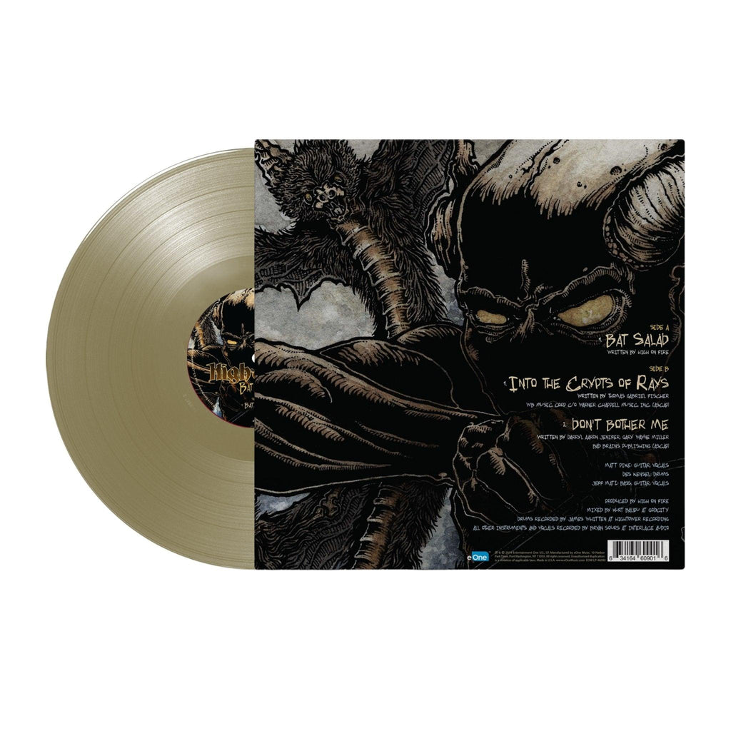 High On Fire - Bat Salad Solid Gold Vinyl MNRK Heavy